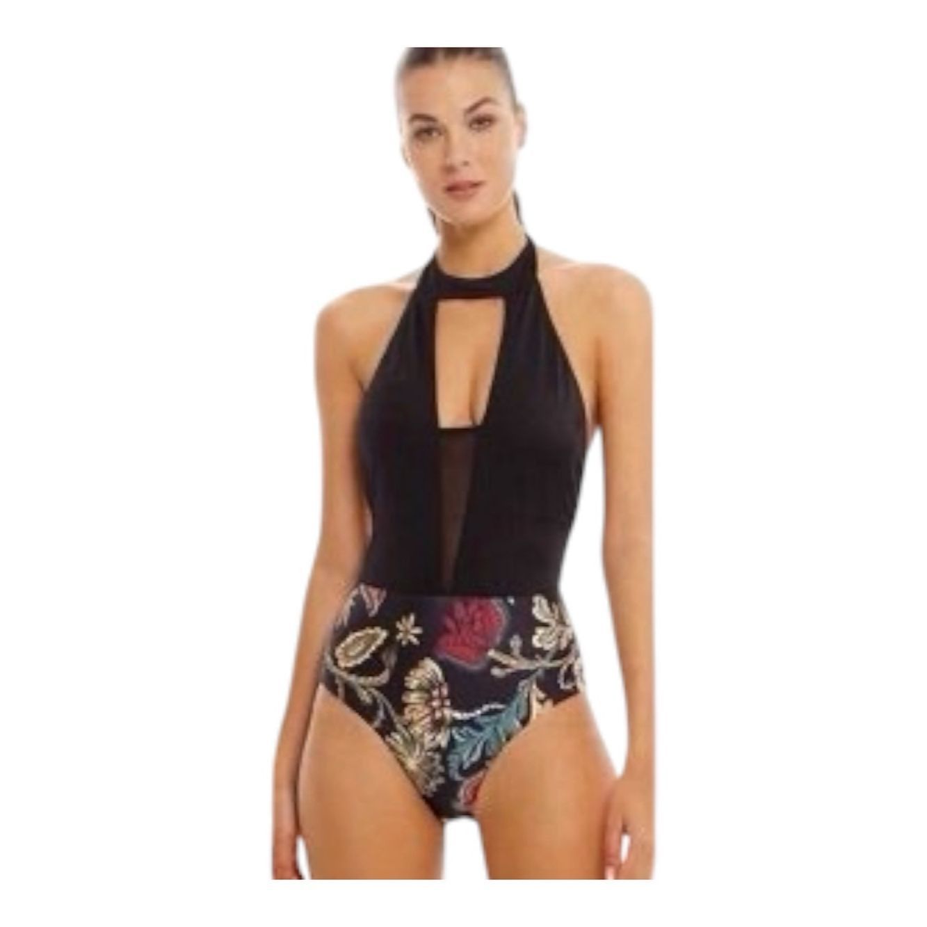 Other Costa Linda Beachwear High Neck One Piece Swimsuit NWT Med Size M / US 6-8 / IT 42-44 - 1 Thumbnail