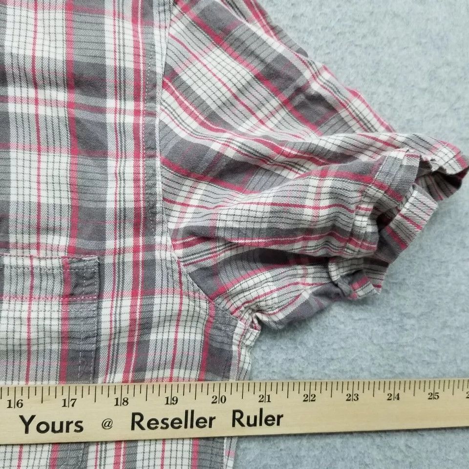 Lucky Brand Lucky Brand Shirt Mens Medium Plaid Button Up Pockets Size US M / EU 48-50 / 2 - 5 Thumbnail