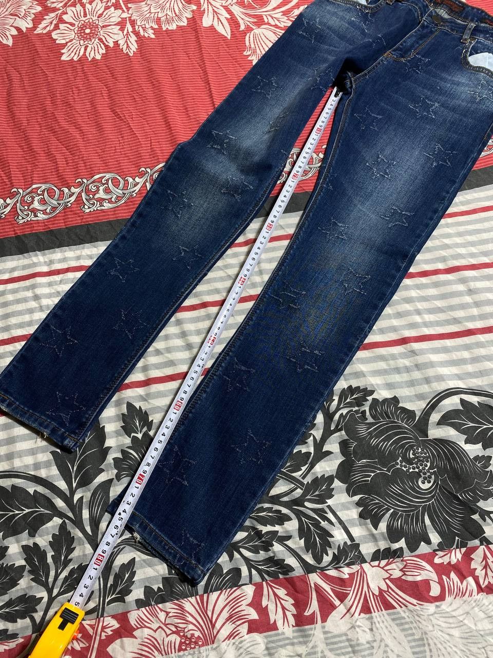 Japanese Brand Crazy Crash Dirty Baggy Faded Jean Japan Avant Garde Style Size US 30 / EU 46 - 14 Thumbnail