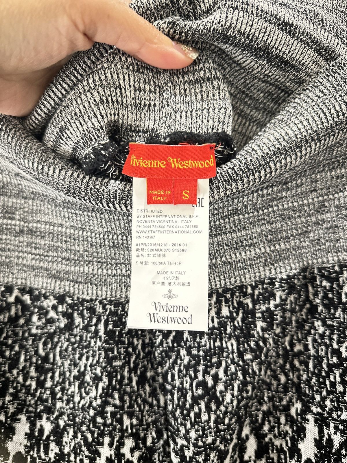 Vivienne Westwood vivienne westwood red label knitted cropped flared pants/S Size 27" / US 4 / IT 40 - 3 Thumbnail