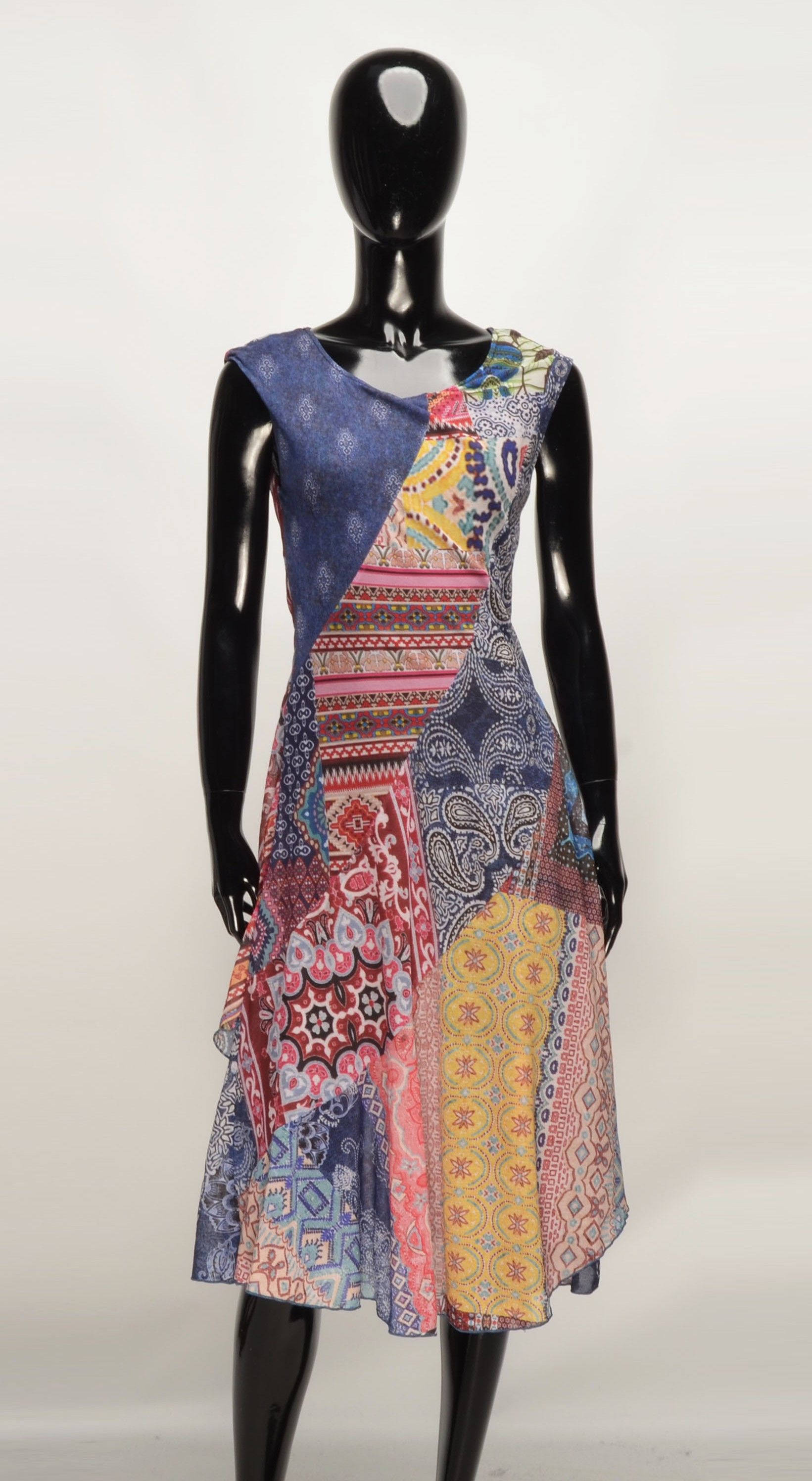 Desigual Vintage Desigual Y2K Boho Fairy Patchwork Mesh Dress Size XS / US 0-2 / IT 36-38 - 1 Thumbnail