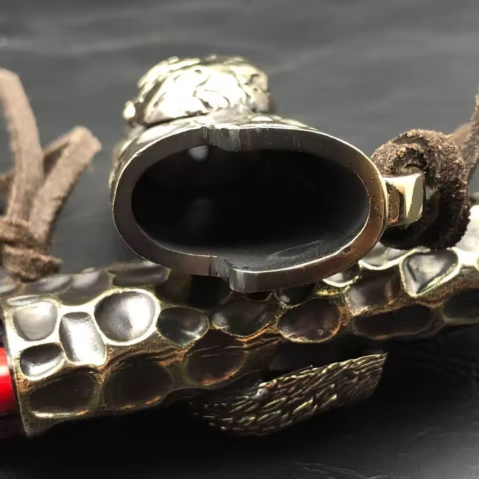 Other Metal Skull Gothic Holder Case For Lighter Size ONE SIZE - 3 Thumbnail