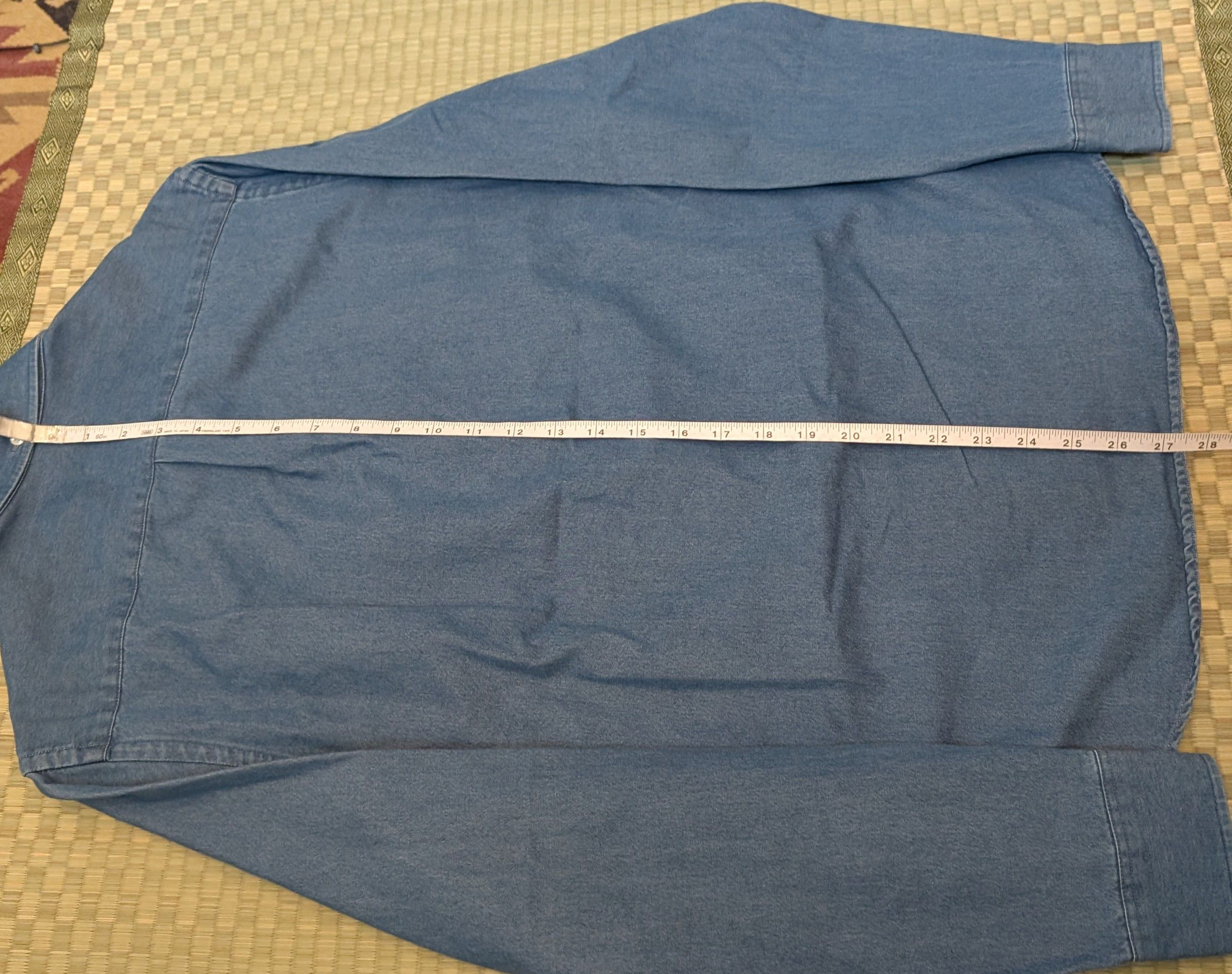 Asket Asket The Denim Shirt Mid Wash Made in Portugal Size US S / EU 44-46 / 1 - 7 Thumbnail
