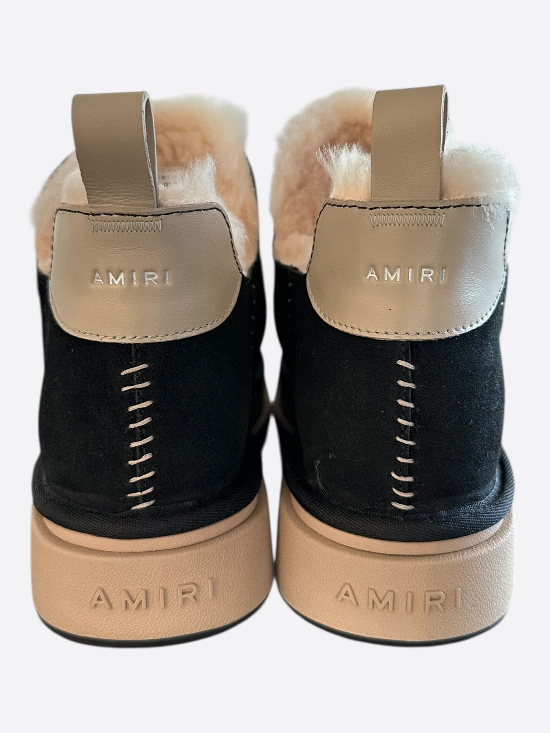 Amiri Amiri Black & Tan Malibu Boots Size US 10 / EU 43 - 4 Thumbnail