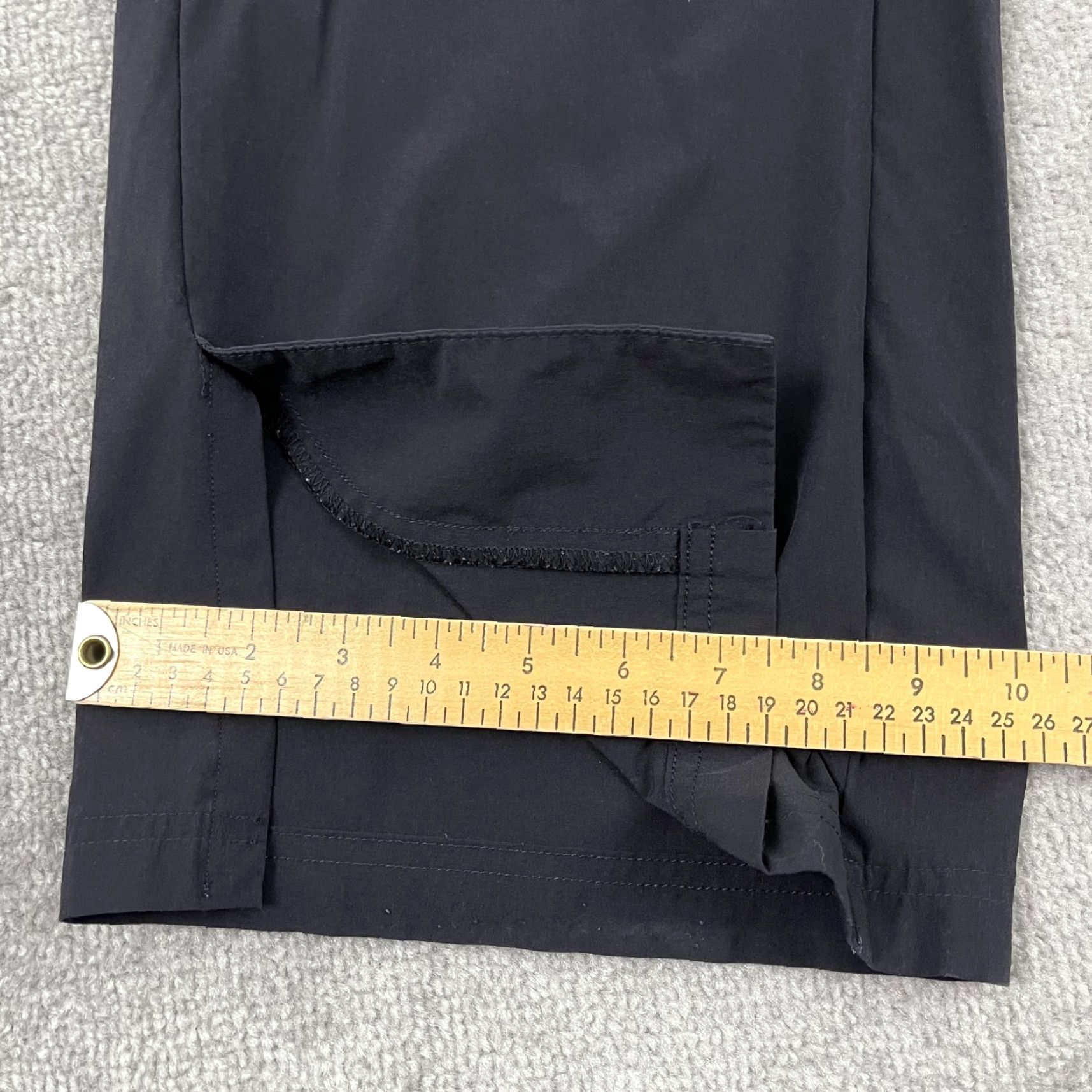 Vintage Paskho P1024 Pants Mens Medium 32x33 Blue Straight Chino Stretch Casual Travel Size US 31 - 6 Thumbnail