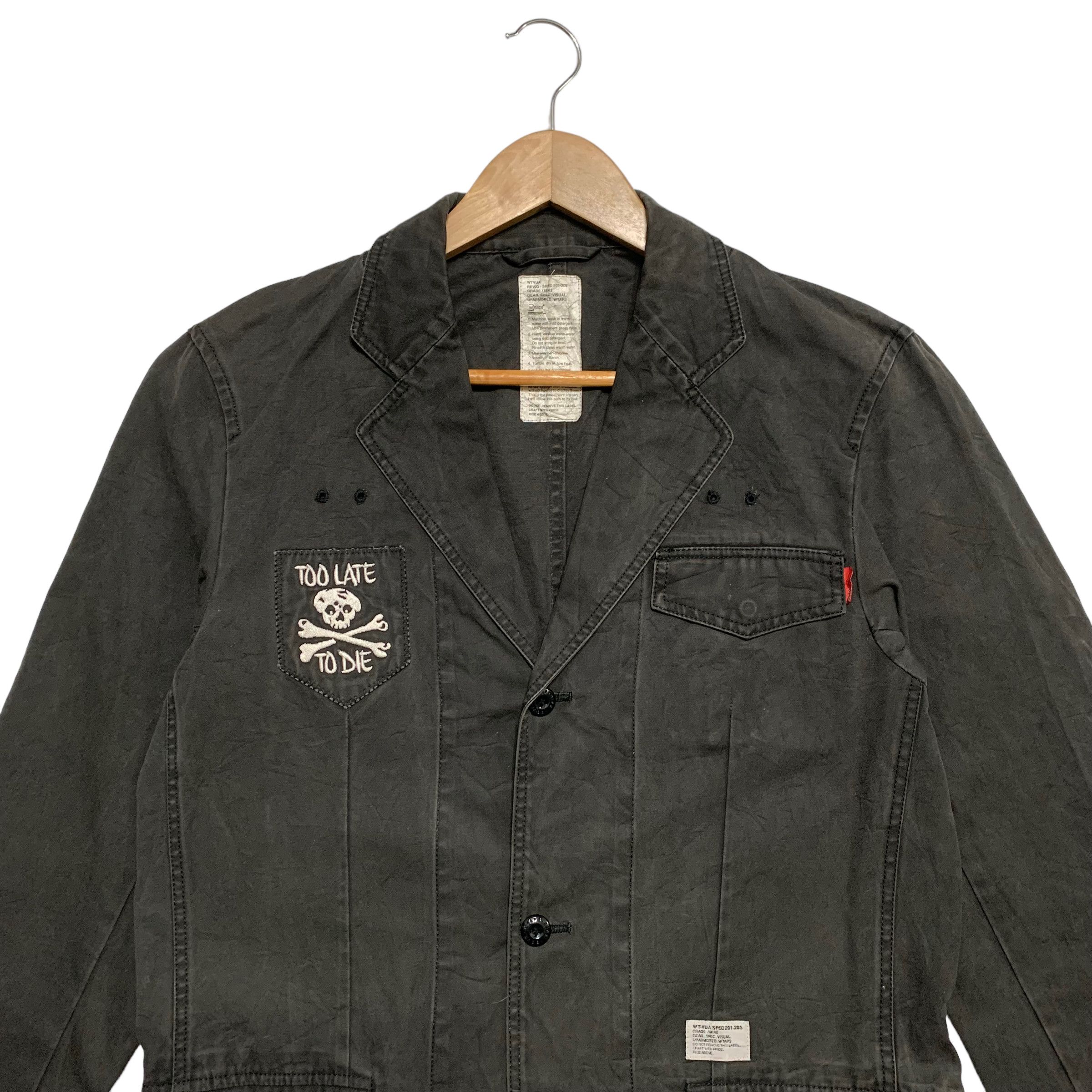 Wtaps Wtaps Too Late To Die Chore Jacket Size US M / EU 48-50 / 2 - 4 Thumbnail