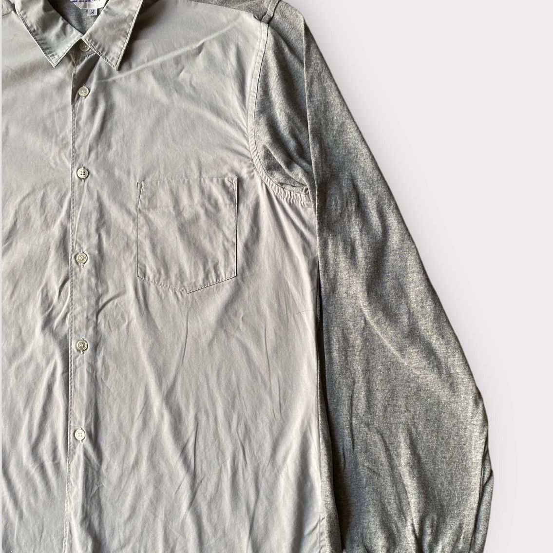 Comme des Garcons CDG Shirt Line Mix Fabric Shirt Size US M / EU 48-50 / 2 - 6 Thumbnail