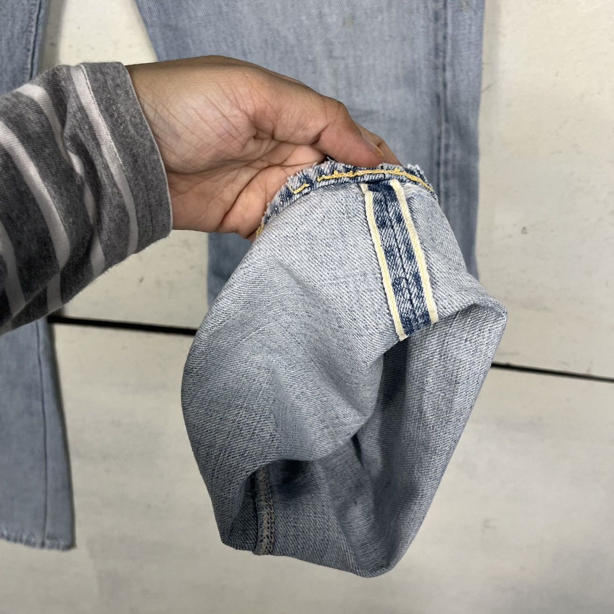 Japanese Brand Vintage Unbranded Selvedge Denim Jeans Size US 30 / EU 46 - 8 Thumbnail