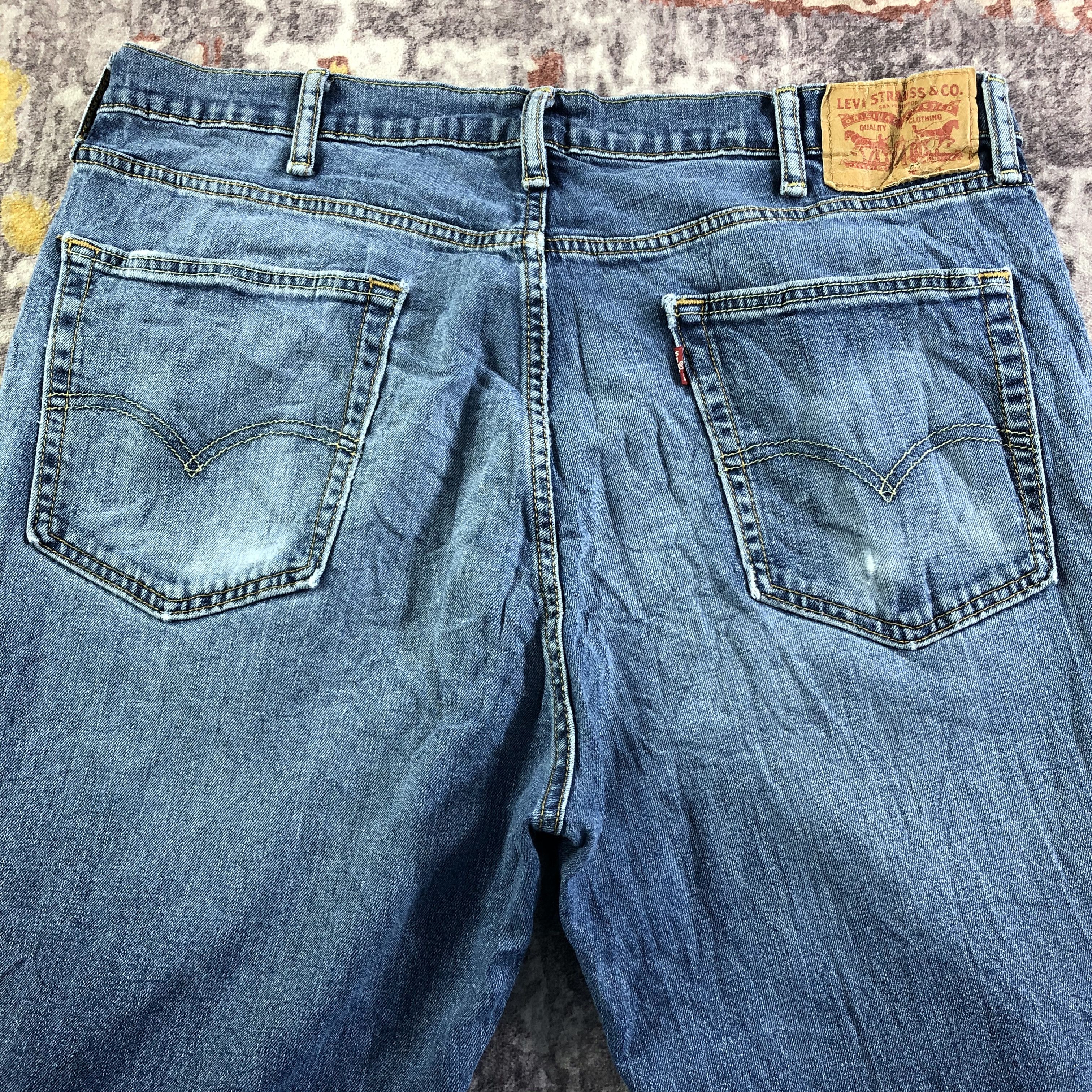 Levi's × Vintage Vintage Blue Wash Levis 514 Jeans-JM3512 Size US 37 - 5 Thumbnail
