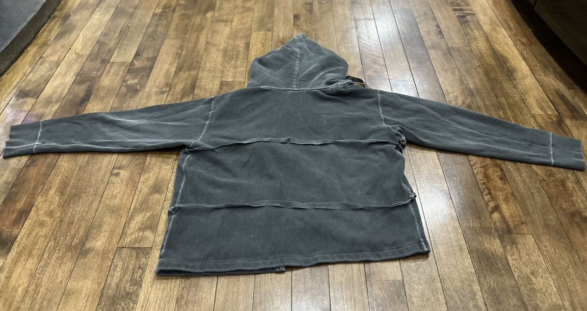 Unused Oil Wash Grey Kimono Tie Bondage Hoodie by Unused Size US M / EU 48-50 / 2 - 15 Thumbnail