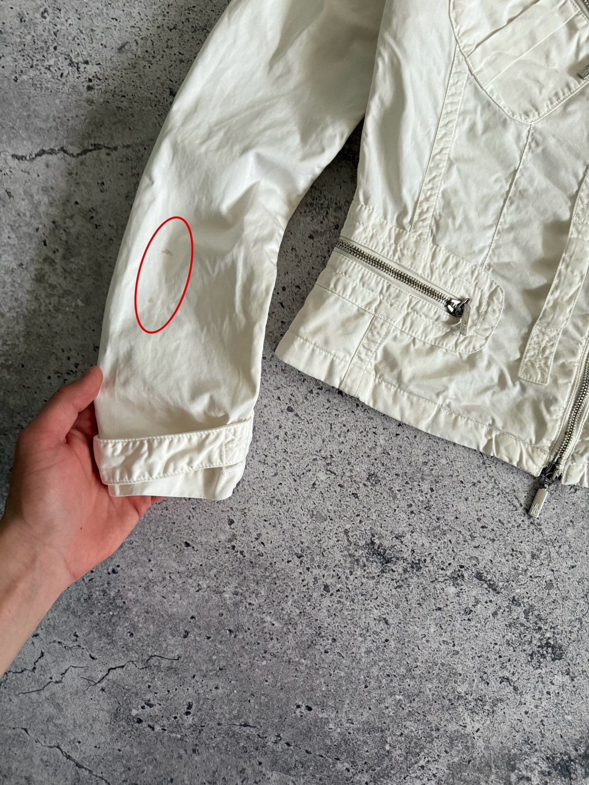 Moncler Vintage Moncler Utility Moto Style Jacket | 1 | Avant-Garde Size S / US 4 / IT 40 - 14 Thumbnail