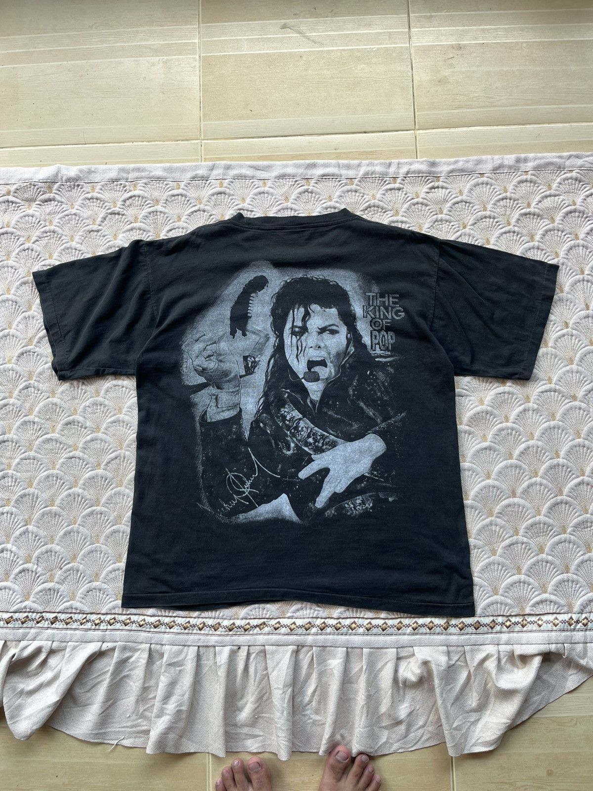Michael Jackson Vintage 80’s-90’s Michael Jackson King of Pop Size US L / EU 52-54 / 3 - 3 Thumbnail