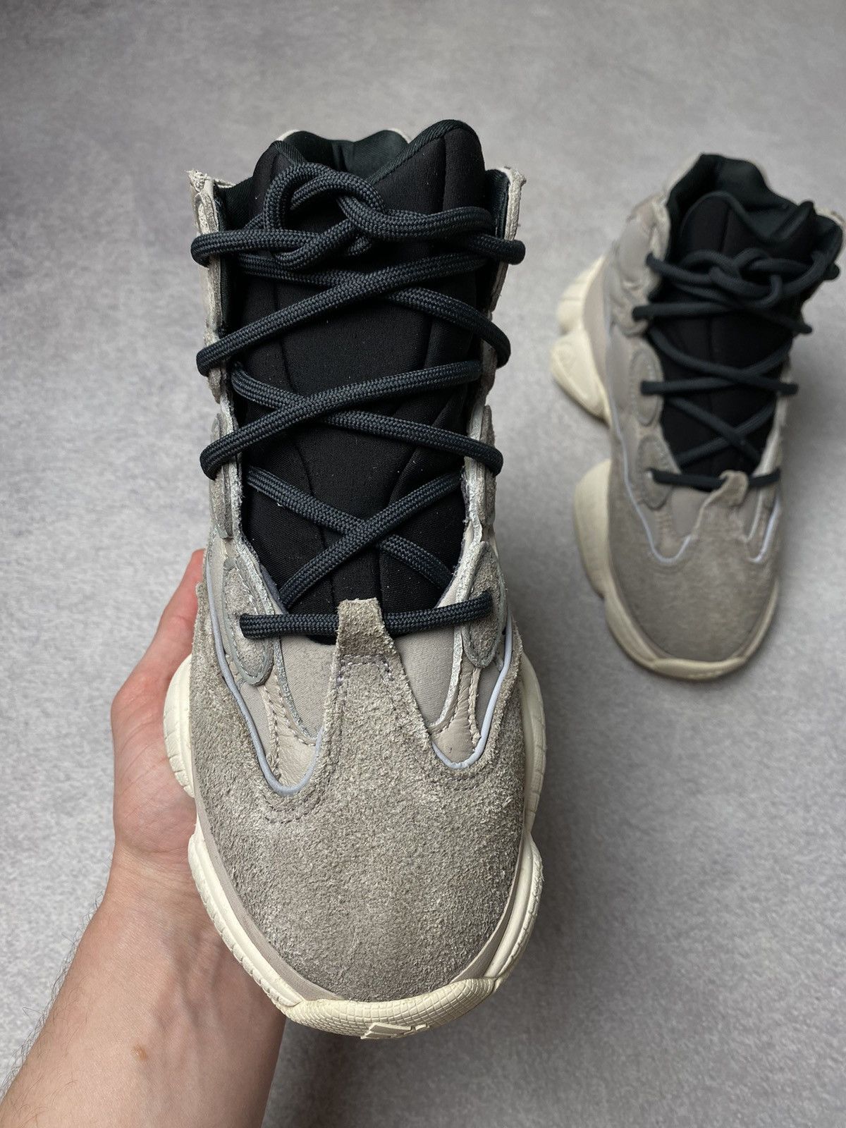 Yeezy Adidas Yeezy Boost 500 high Mist Stone GV7775 Size US 6 / IT 36 - 6 Thumbnail