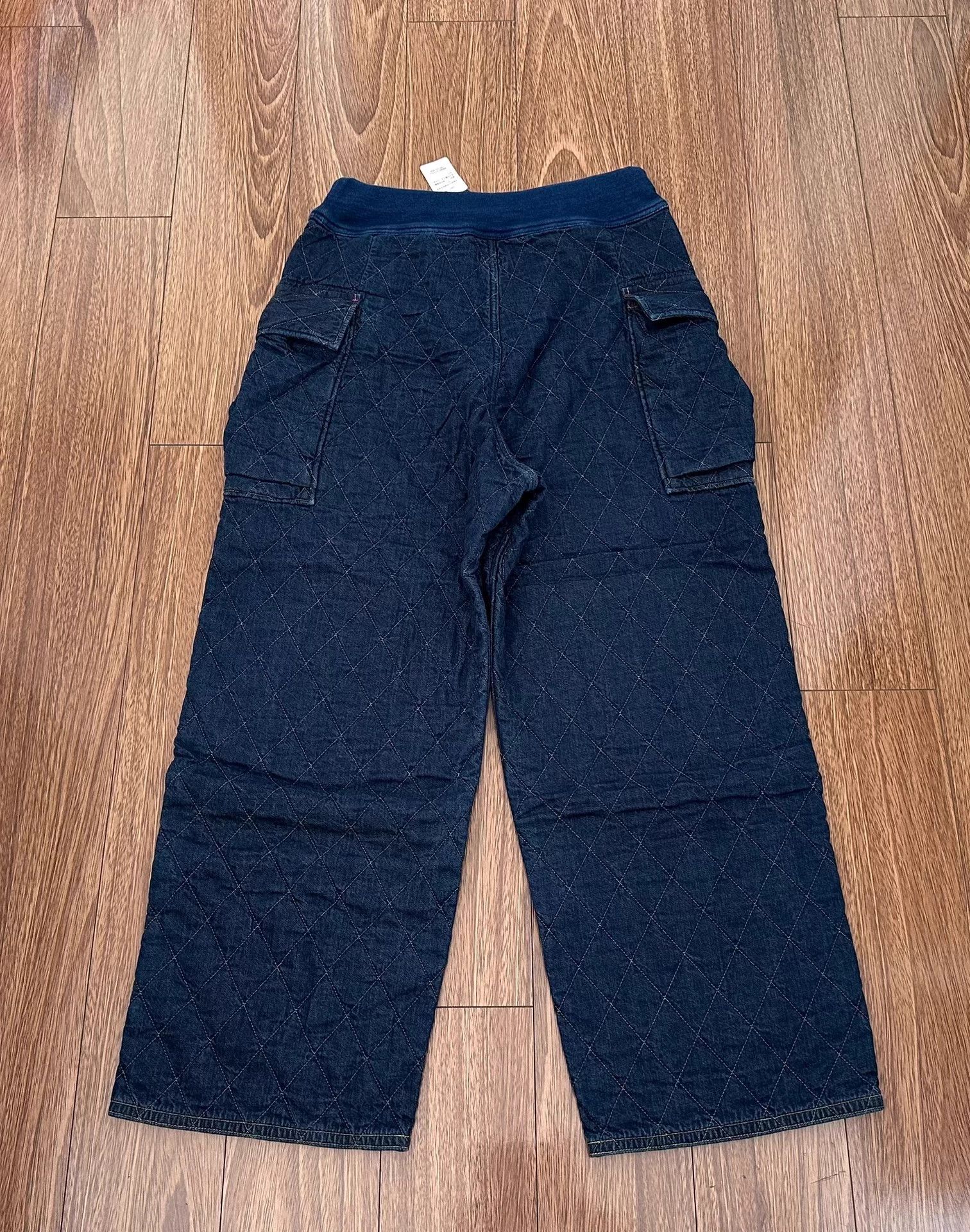 Kapital KAPITAL KOUNTRY VINTAGE INDIGO CARGO PANTS Size US 32 / EU 48 - 2 Thumbnail