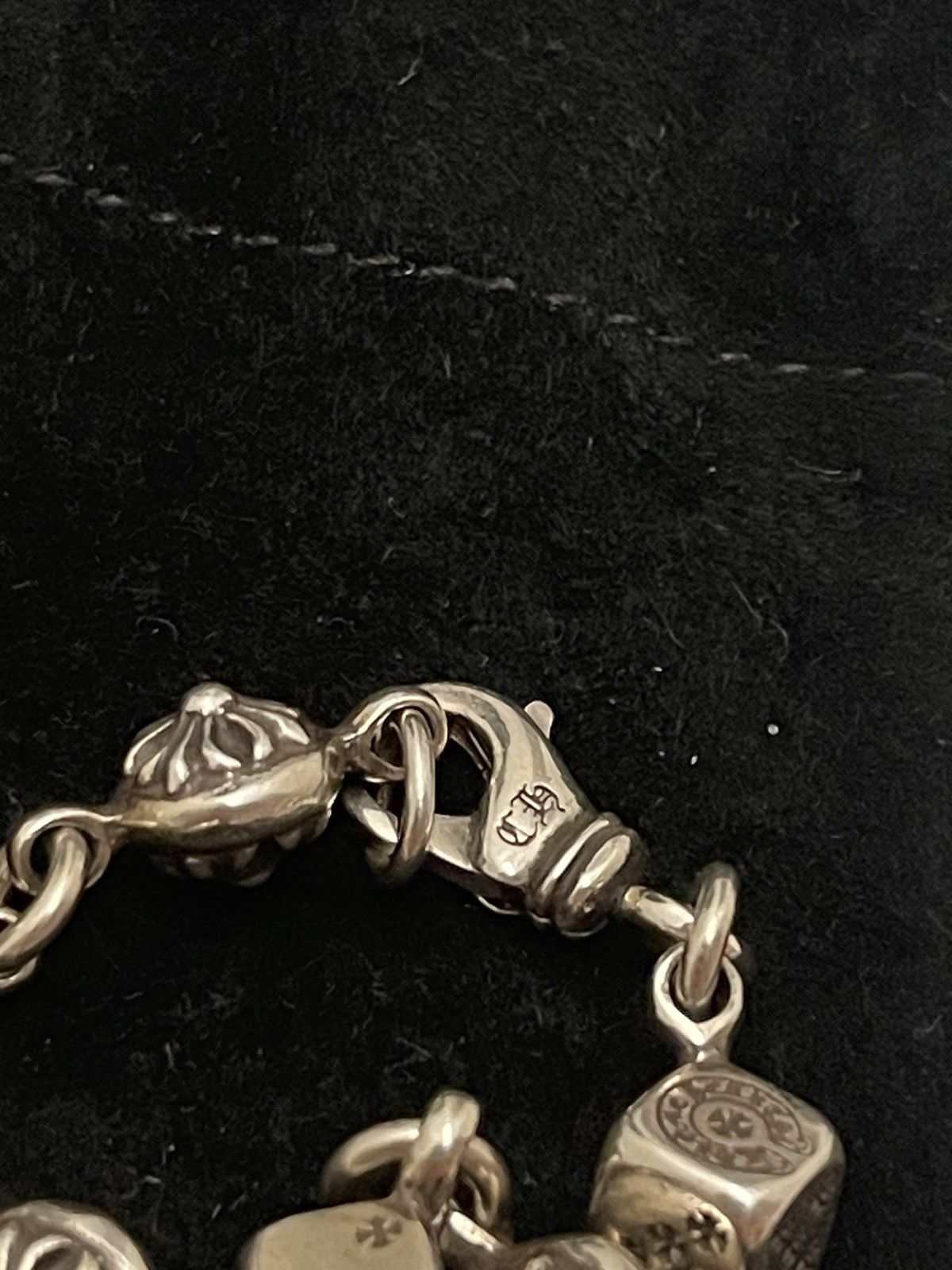 Chrome Hearts RARE ! Chrome hearts dice and crossball bracelet 7” long Size ONE SIZE - 20 Thumbnail