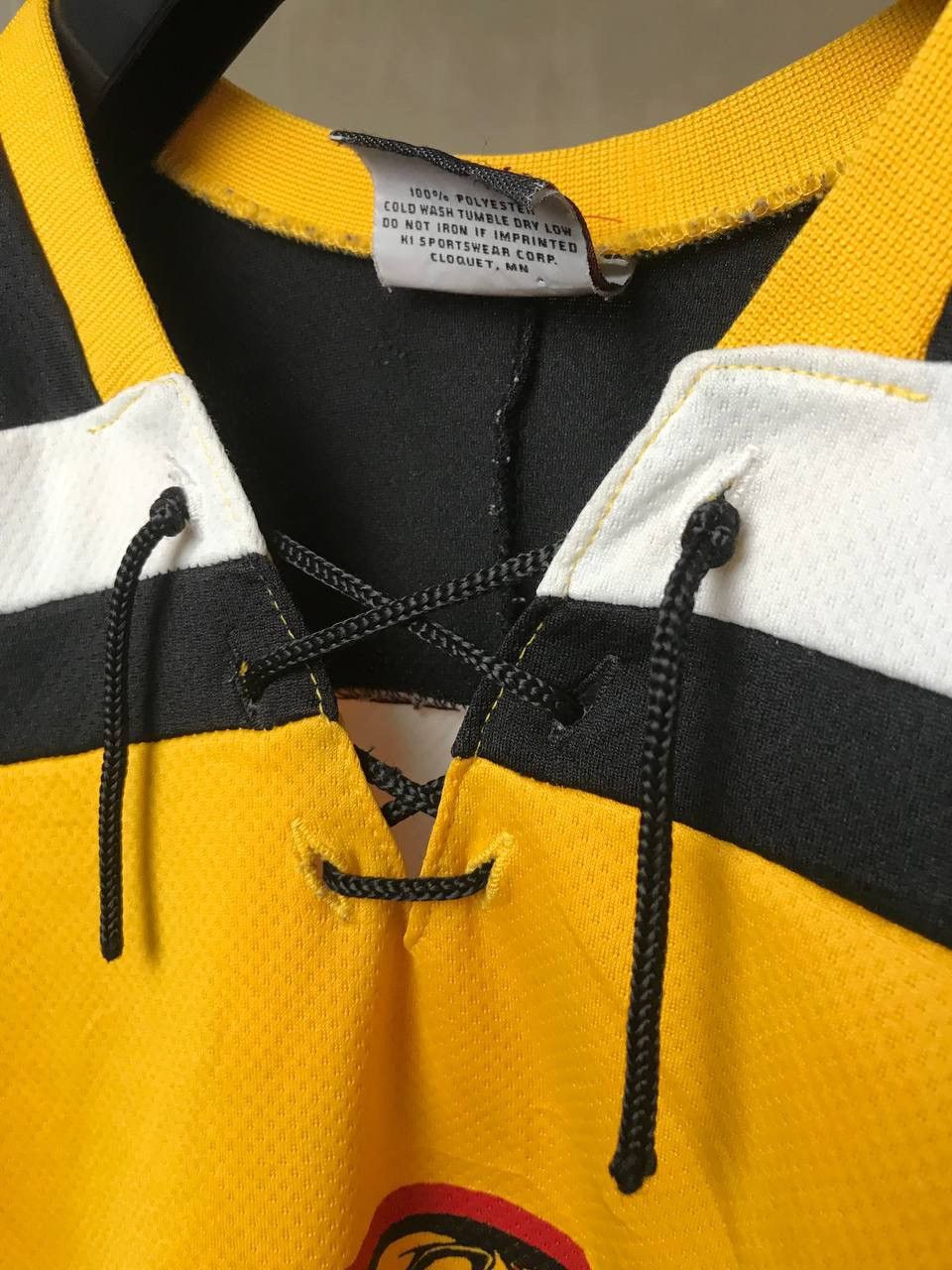 NHL 🔥 Jurassic Puck NHL Vintage Jersey Shirt Rugby Hockey USA Size US XL / EU 56 / 4 - 8 Thumbnail