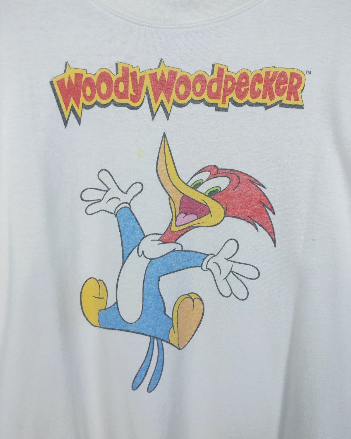 Universal Studios Rare Vintage Woody Woodpecker LS Tee Size US L / EU 52-54 / 3 - 3 Thumbnail