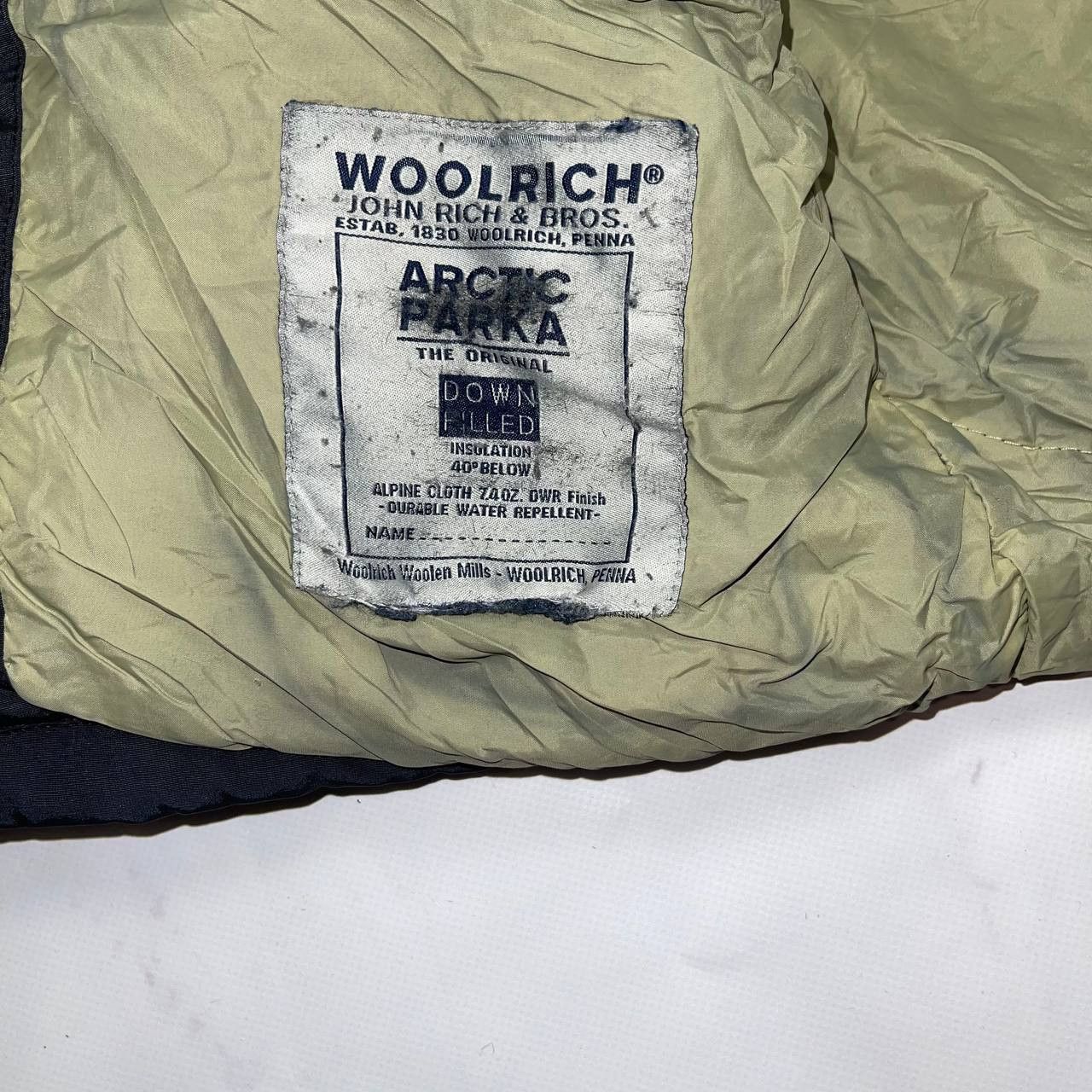 Woolrich Woolen Mills Woolrich Black Arctic Parka Size XS Size US XS / EU 42 / 0 - 9 Thumbnail