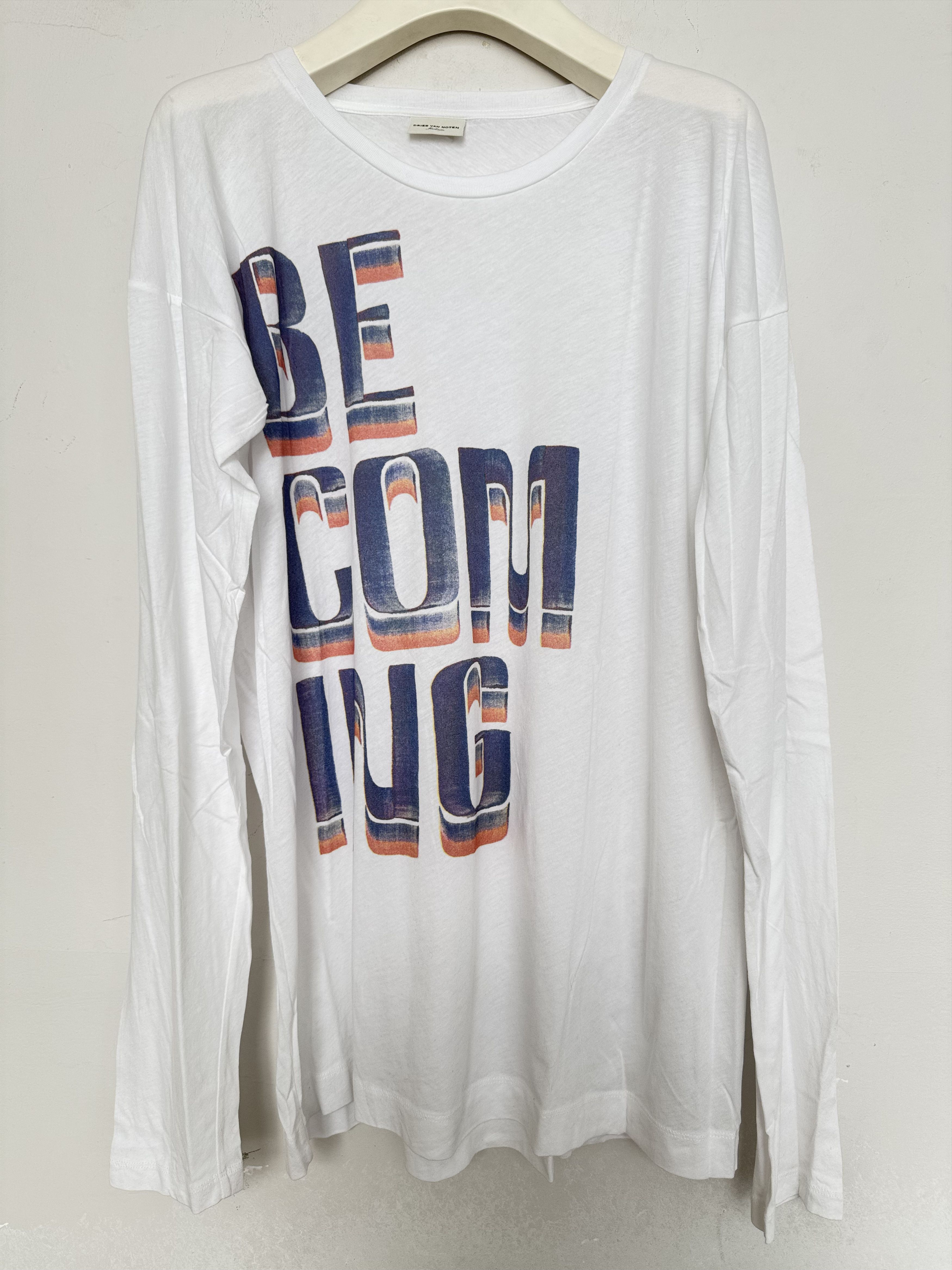 Dries Van Noten Archive Long-Sleeve Graphic Tee Size US M / EU 48-50 / 2 - 1 Thumbnail