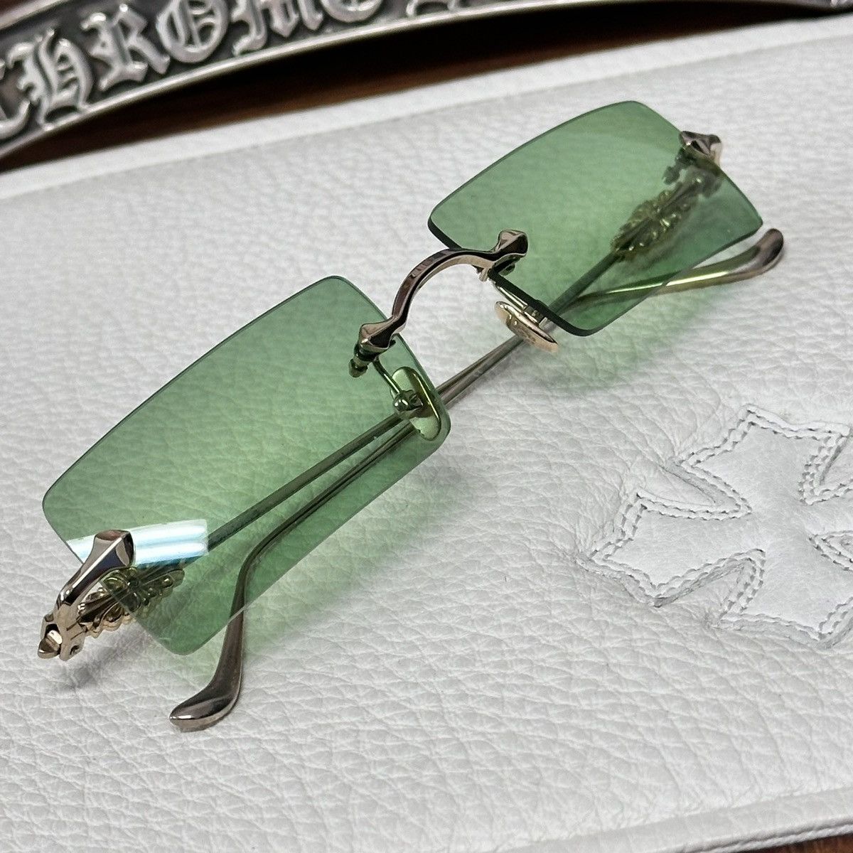 Chrome Hearts Chrome Hearts Hellz Bellz Sunglasses Size ONE SIZE - 2 Thumbnail