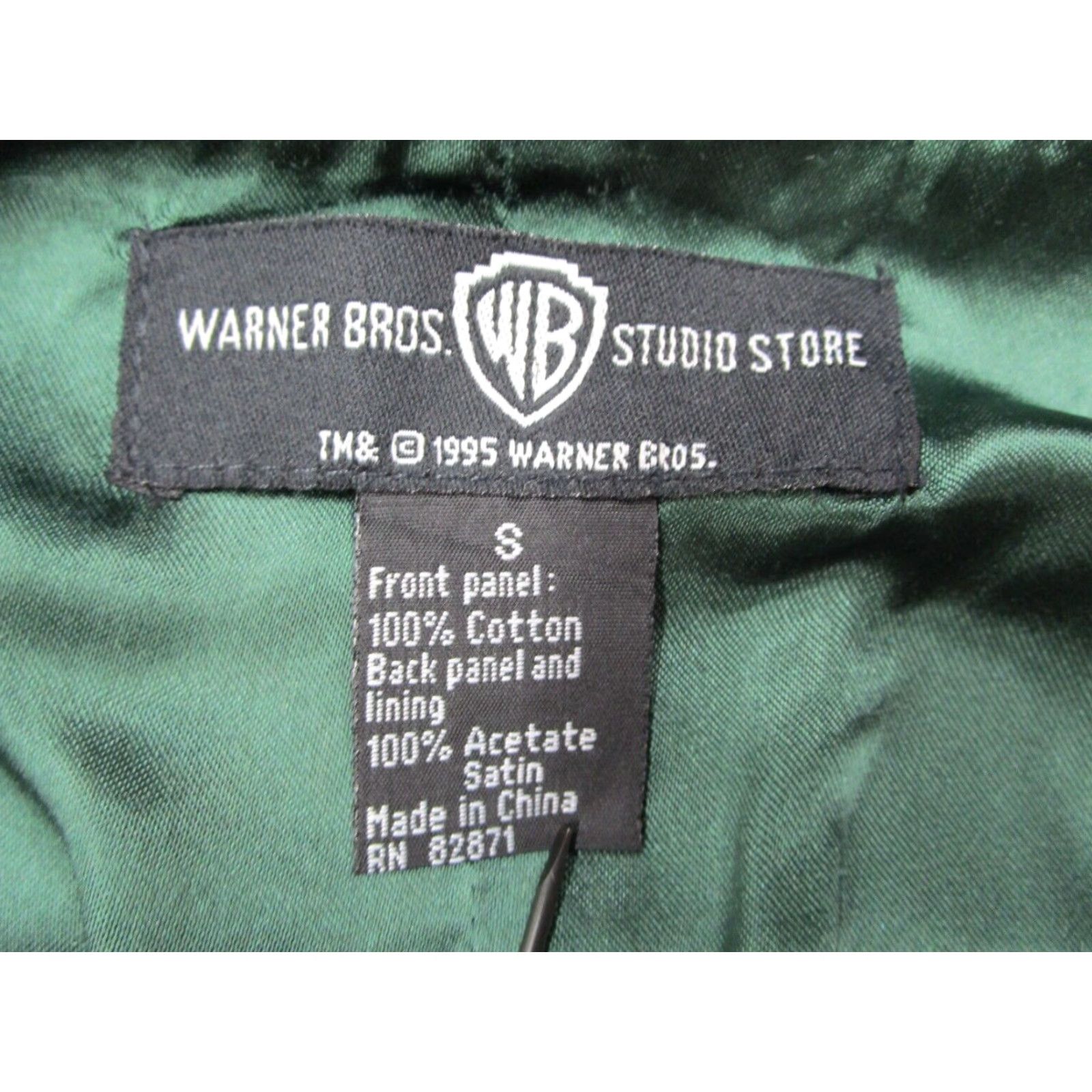 Vintage VINTAGE Warner Brothers Mens Small Green Corduroy Cartoon Vest 90s Size US S / EU 44-46 / 1 - 3 Thumbnail