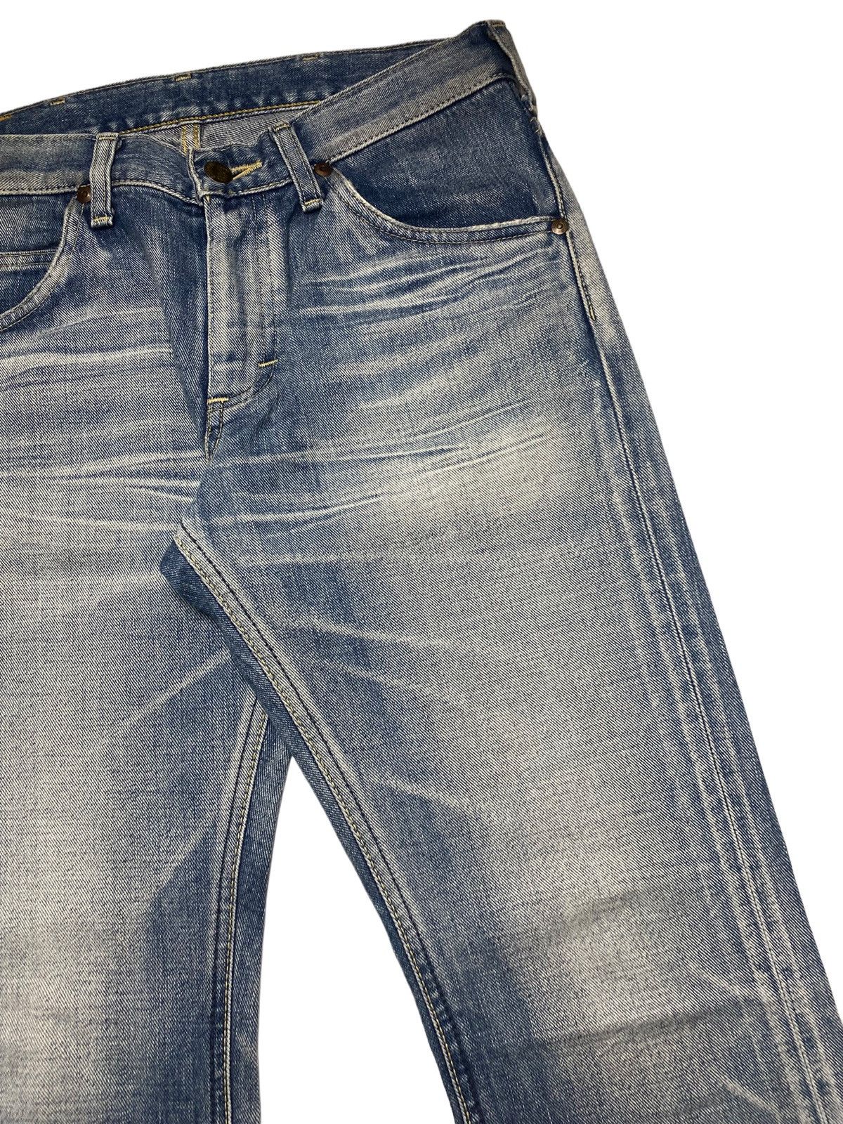 If Six Was Nine 1990s Lee Riders - Washed Flared Cowboy Denim Size US 29 - 5 Thumbnail