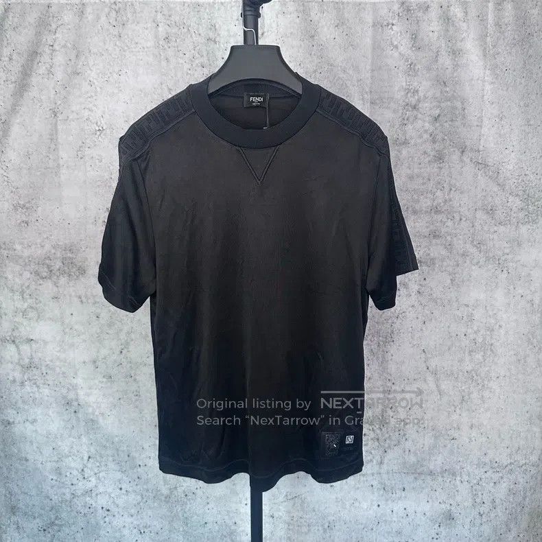 Fendi Fendi Relief full print double F LOGO short sleeve Polo sh Size US S / EU 44-46 / 1 - 1 Thumbnail