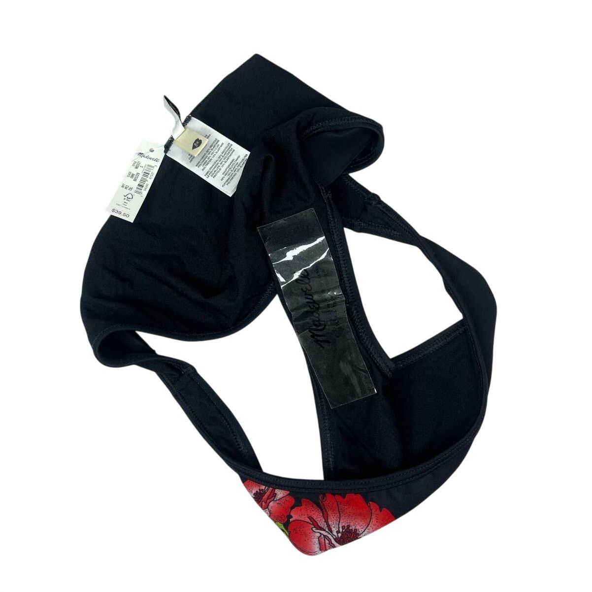 Madewell NWT Madewell Black Bikini Bottoms Women's Size Small Size S / US 4 / IT 40 - 4 Thumbnail