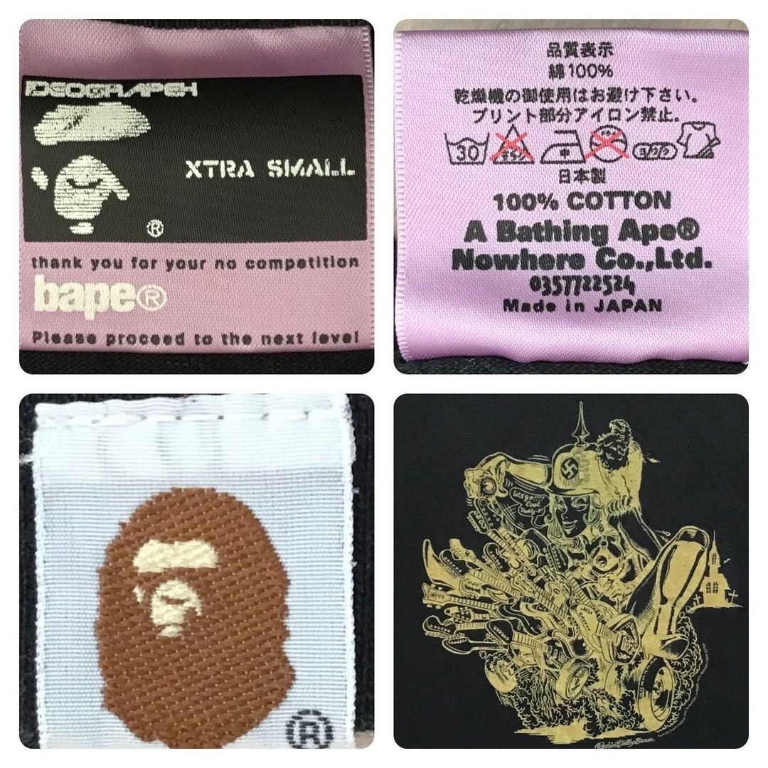 Bape 2004 BAPE × Rockin'Jelly Bean Art T-shirt a bathing ape NIGO Size US XS / EU 42 / 0 - 6 Thumbnail