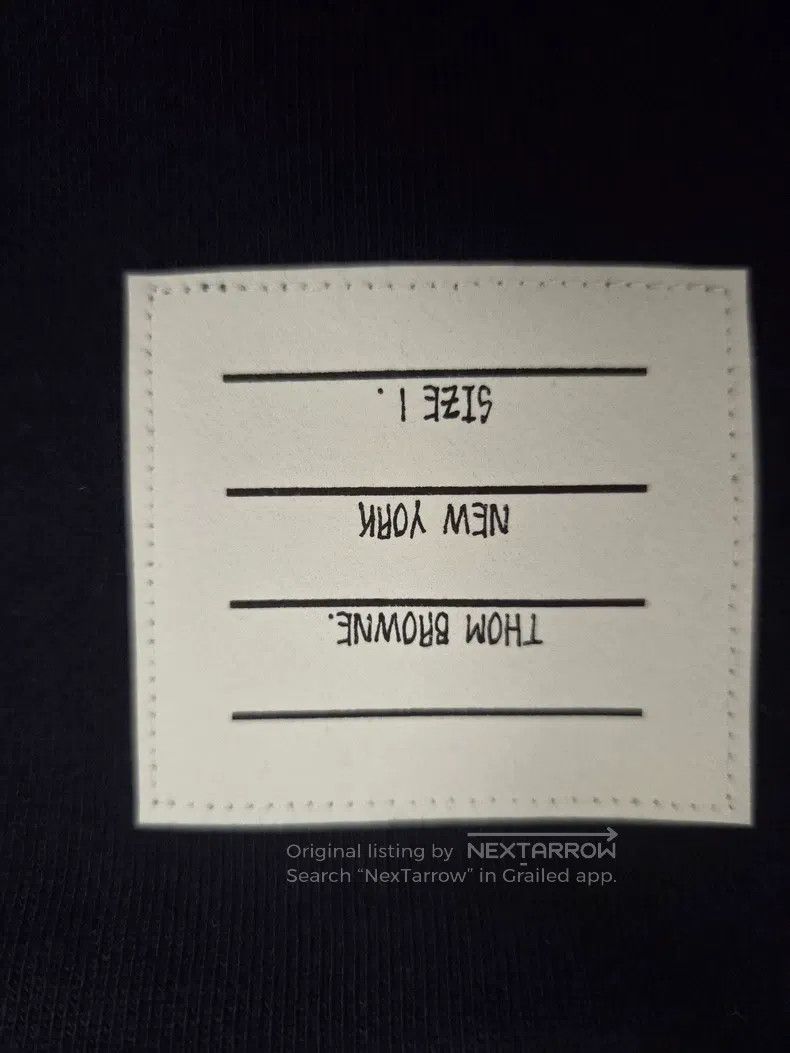 Thom Browne Thom Browne size1 Drawstring Knit Navy Sweatpants Size US 28 / EU 44 - 4 Thumbnail