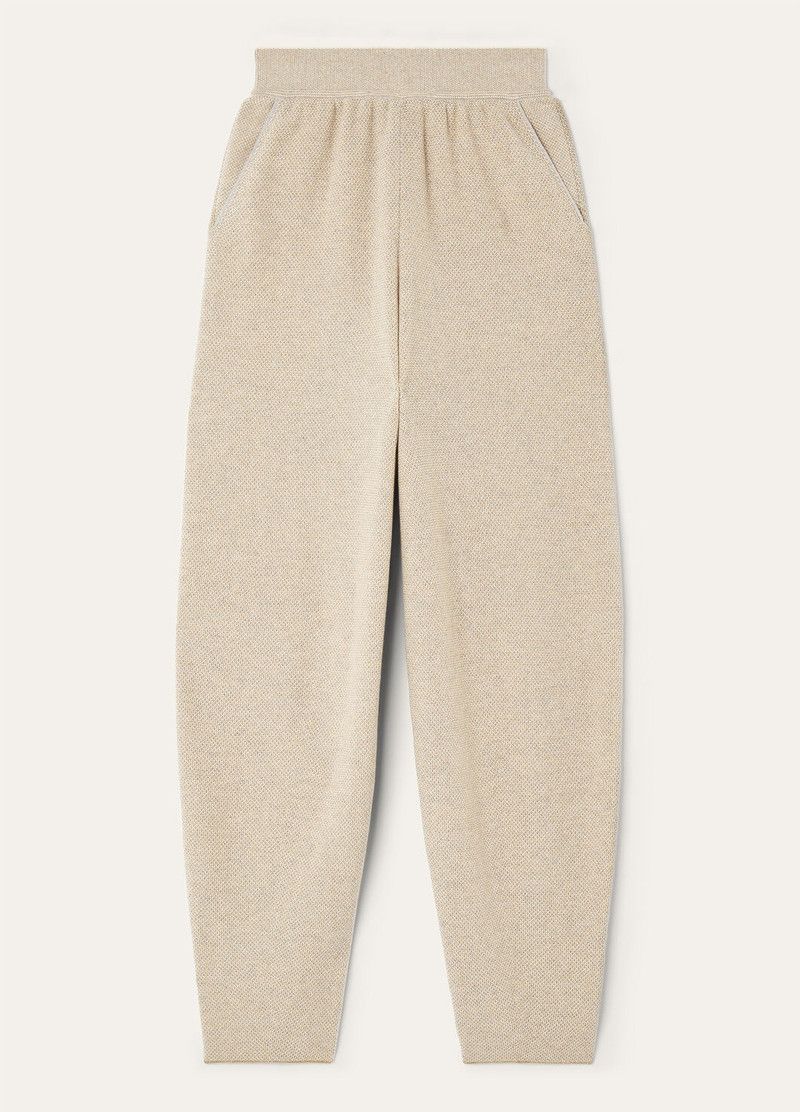 Loro Piana o1srvl11e0526 FAO3409 Varallo Pant in Beige Size 26" / US 2 / IT 38 - 1 Thumbnail