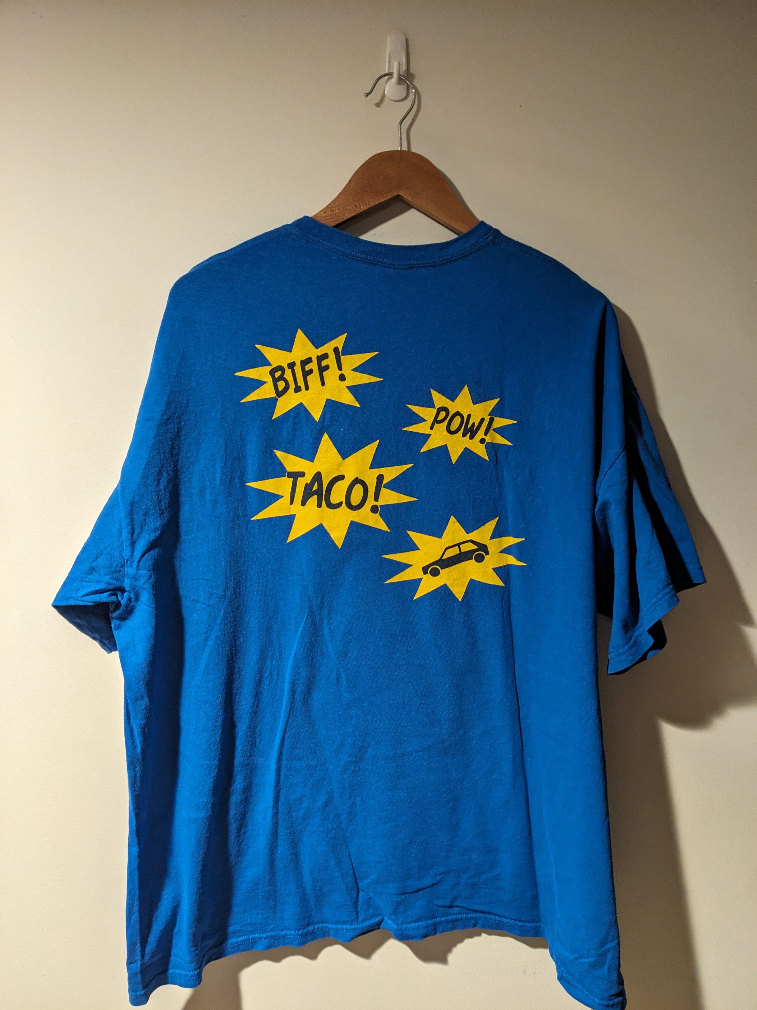 Other Vintage Y2K Psychostick Band Tour Batman Spoof T-Shirt Size US XXL / EU 58 / 5 - 5 Thumbnail