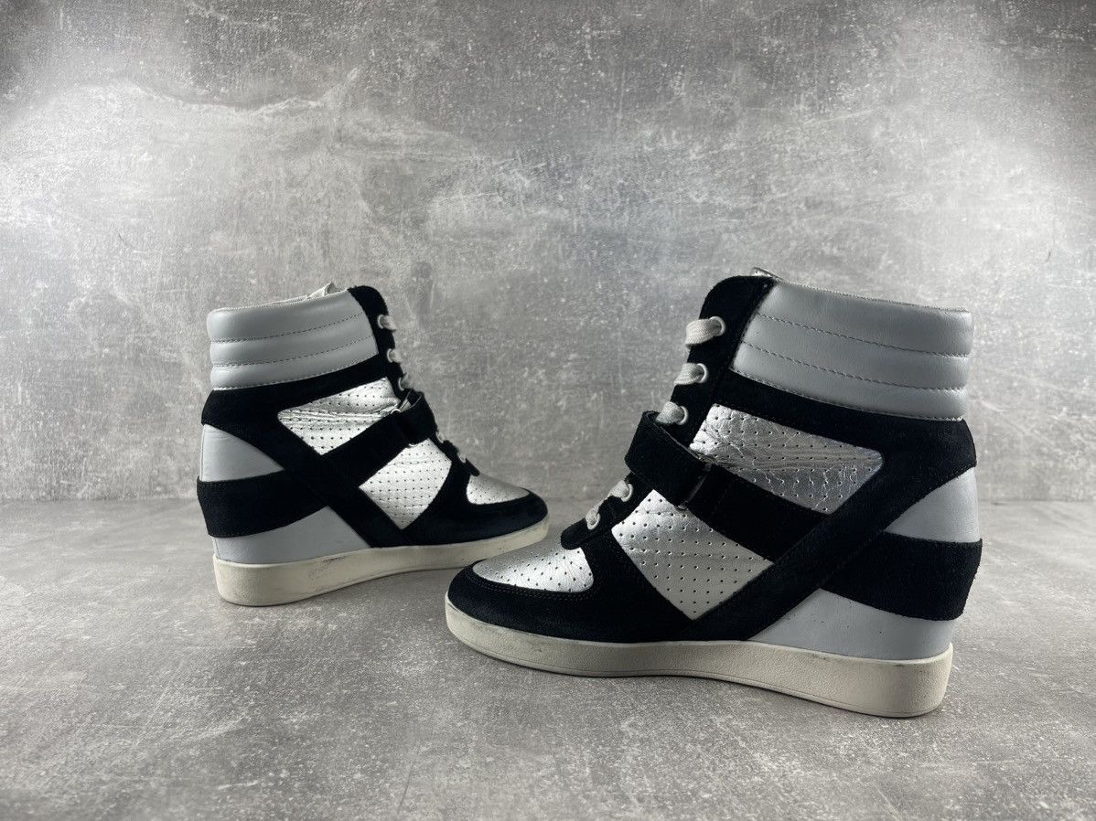Armani Armani Jeans Y2K Archives Wedge Heel High Top Sneakers Shoes Size US 9 / IT 39 - 5 Thumbnail