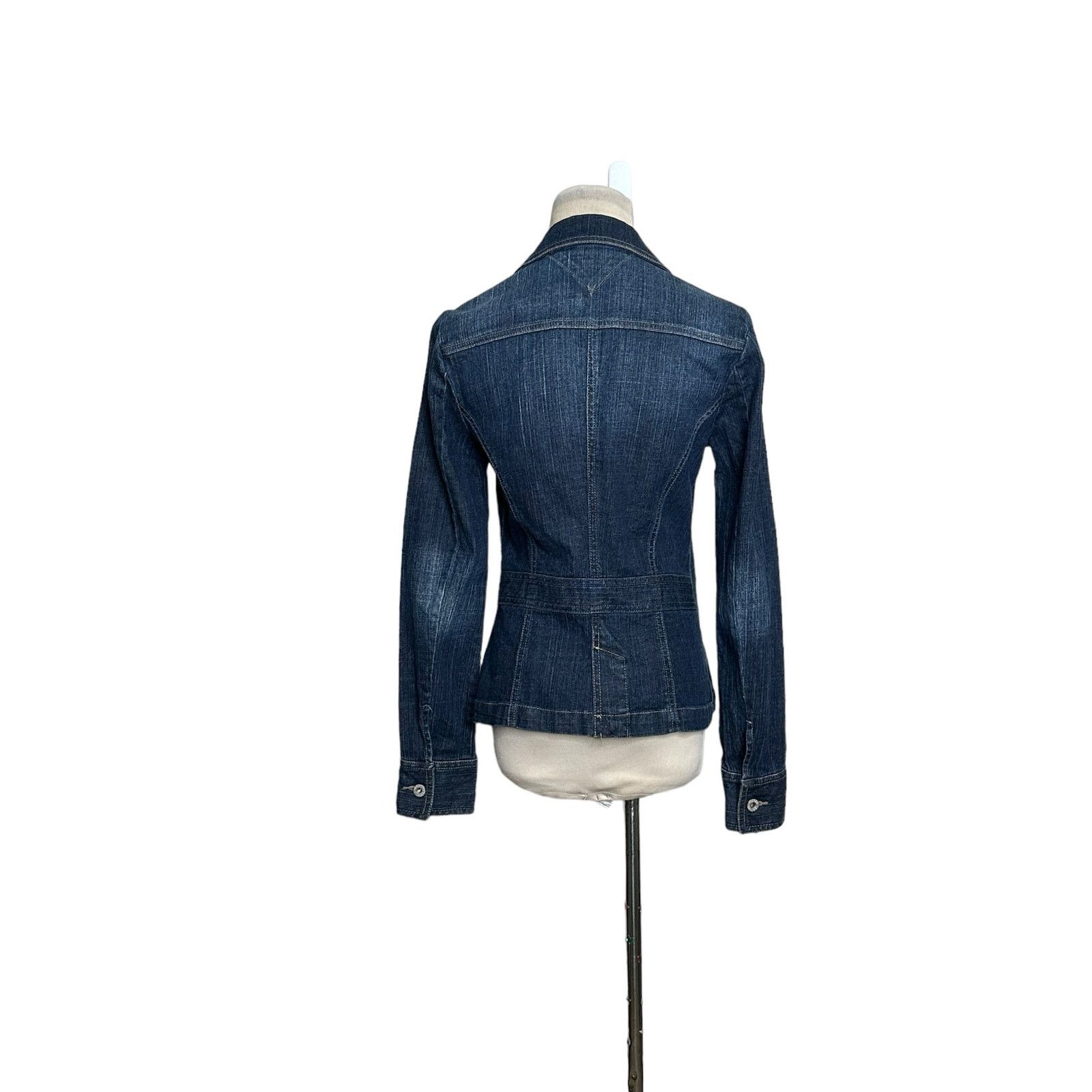 Tommy Hilfiger Tommy Hilfiger blue denim buttoned jacket size small Size S / US 4 / IT 40 - 10 Thumbnail