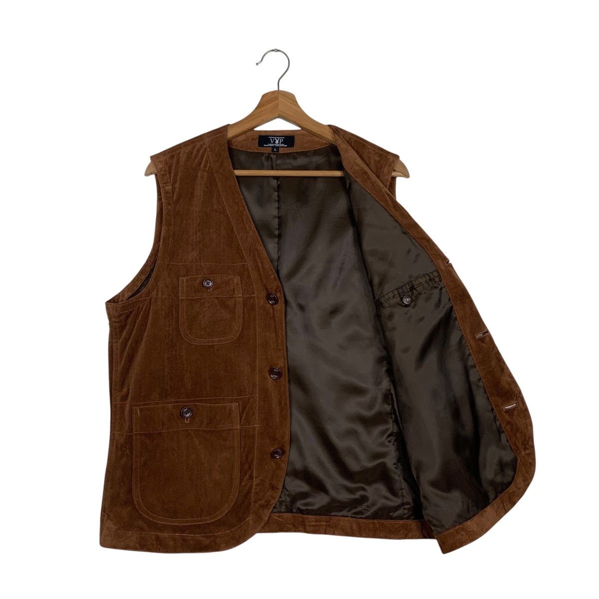 Playboy PLAYBOY Four Pocket Vest Casual Wear #1867-C81 Size US L / EU 52-54 / 3 - 9 Thumbnail