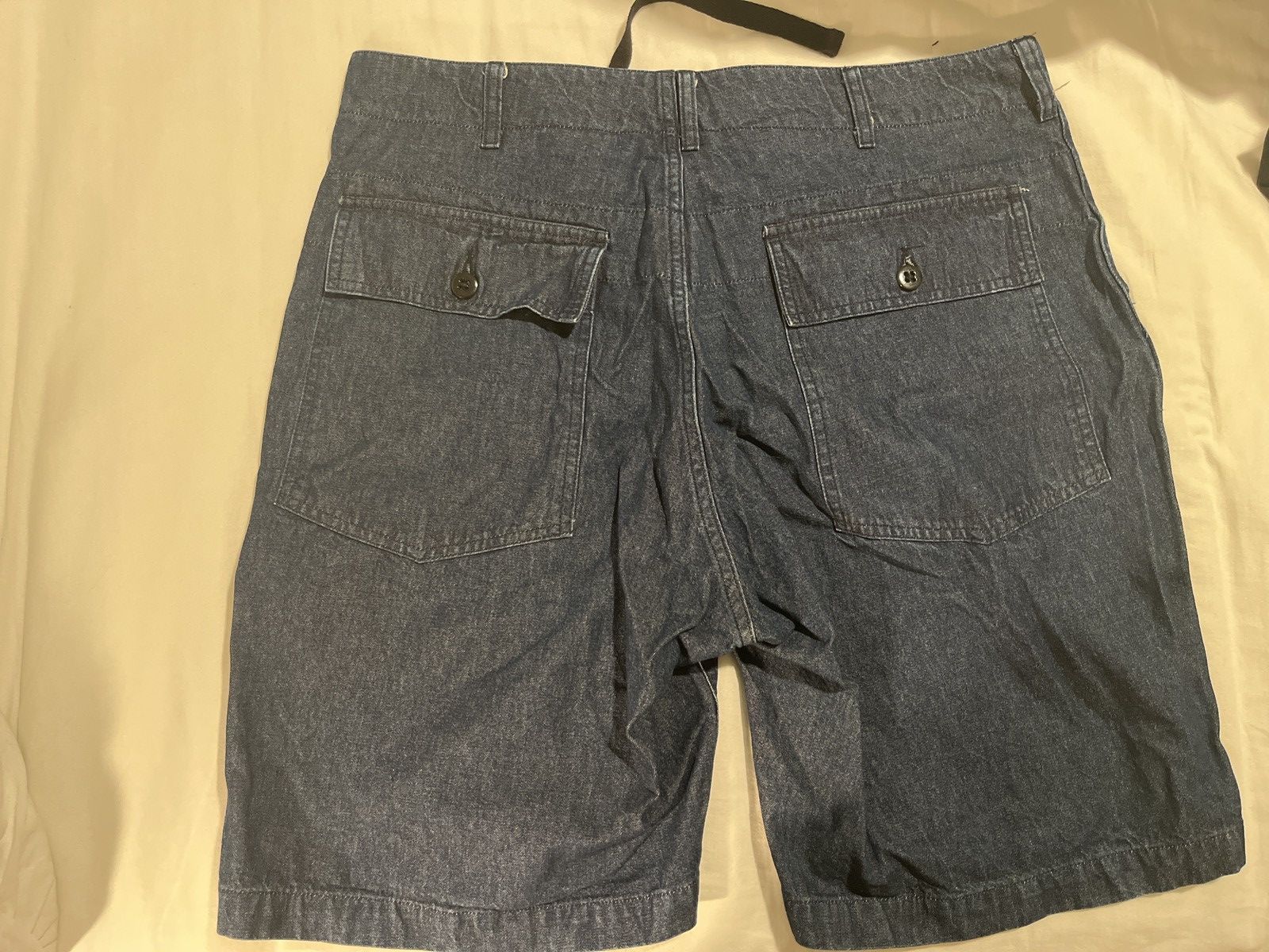 Engineered Garments Engineered Garments Fatigue shorts industrial 8 oz denim Size US 32 / EU 48 - 3 Thumbnail