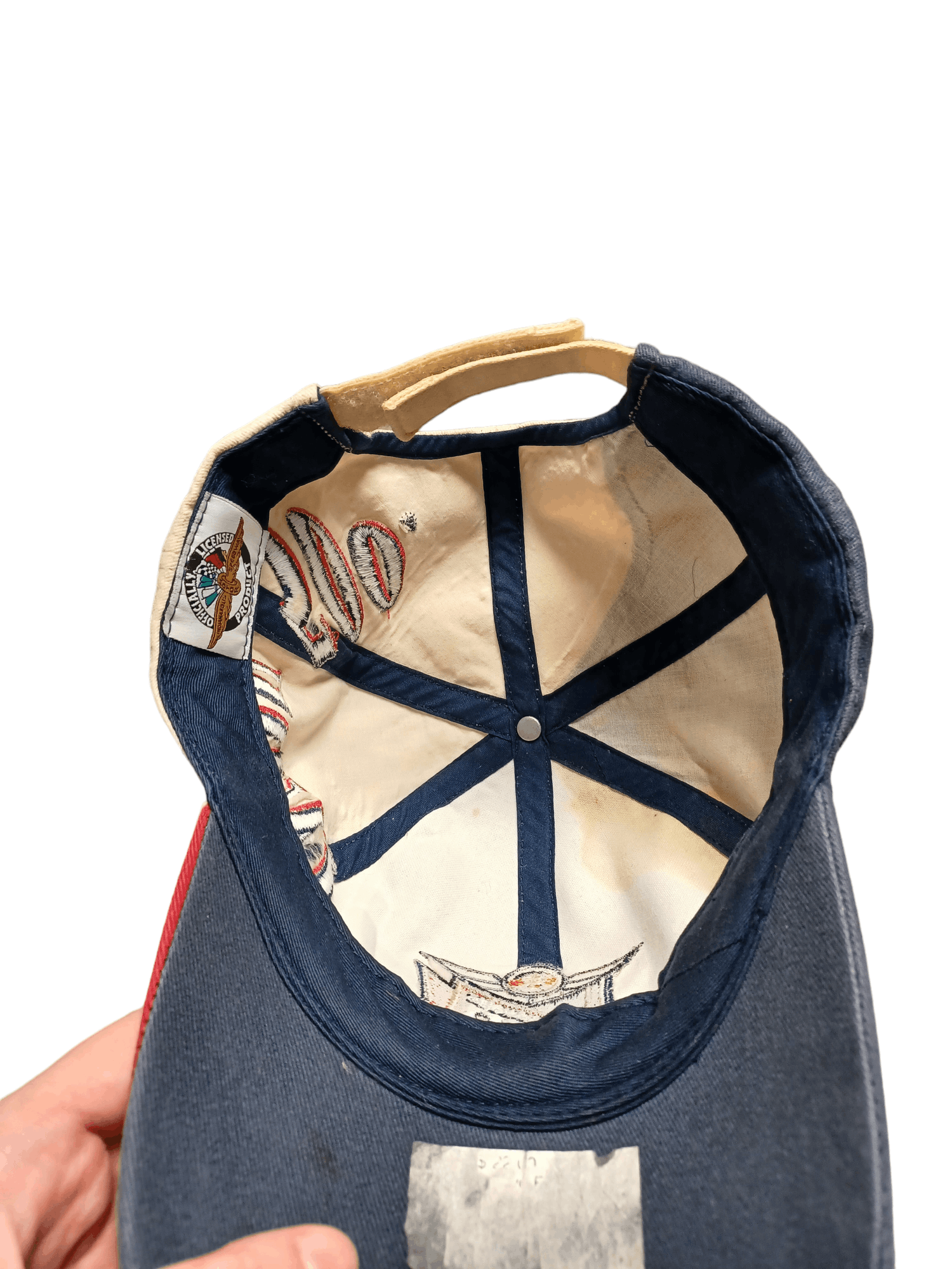 Other 2003 VINTAGE RACING IDIANAPOLIS 500 HAT EMBROIDERED LOGO Size ONE SIZE - 4 Thumbnail