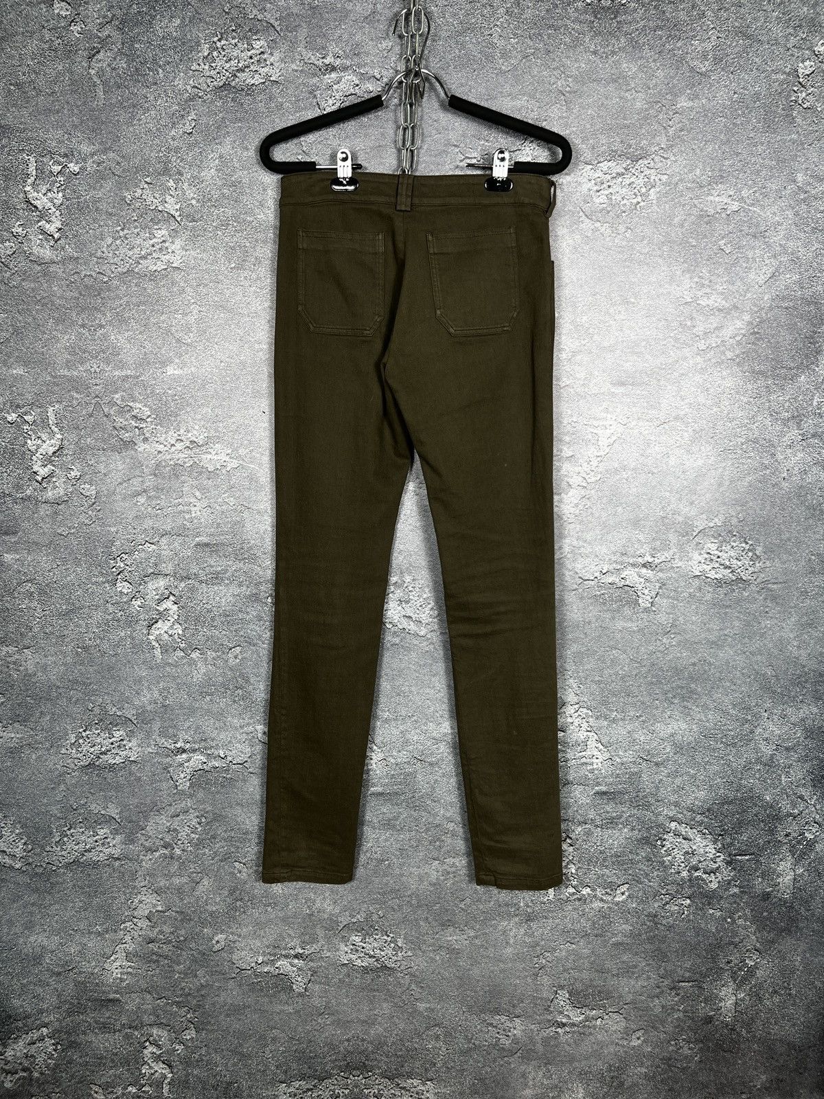 Balenciaga Vintage Balenciaga Skinny Slim Fit Jeans Pants Size 27" / US 4 / IT 40 - 2 Thumbnail