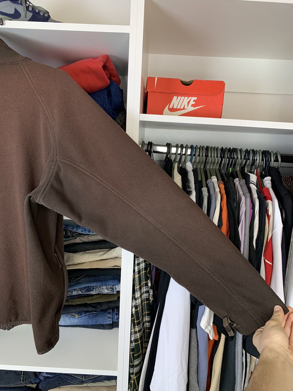 The North Face × Vintage Vintage The North Face Sun Faded Brown Fleece Size US XL / EU 56 / 4 - 16 Thumbnail