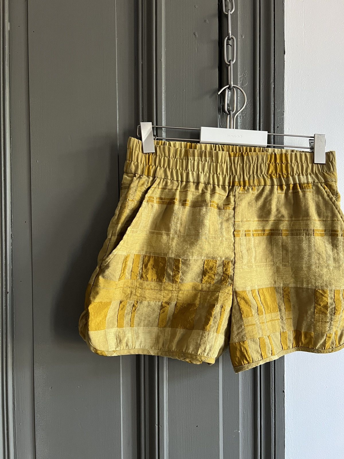 Baum und Pferdgarten Baum Und Pferogarten High Waist Yellow Shorts 36 Size 25" / US 0 / IT 36 - 5 Thumbnail