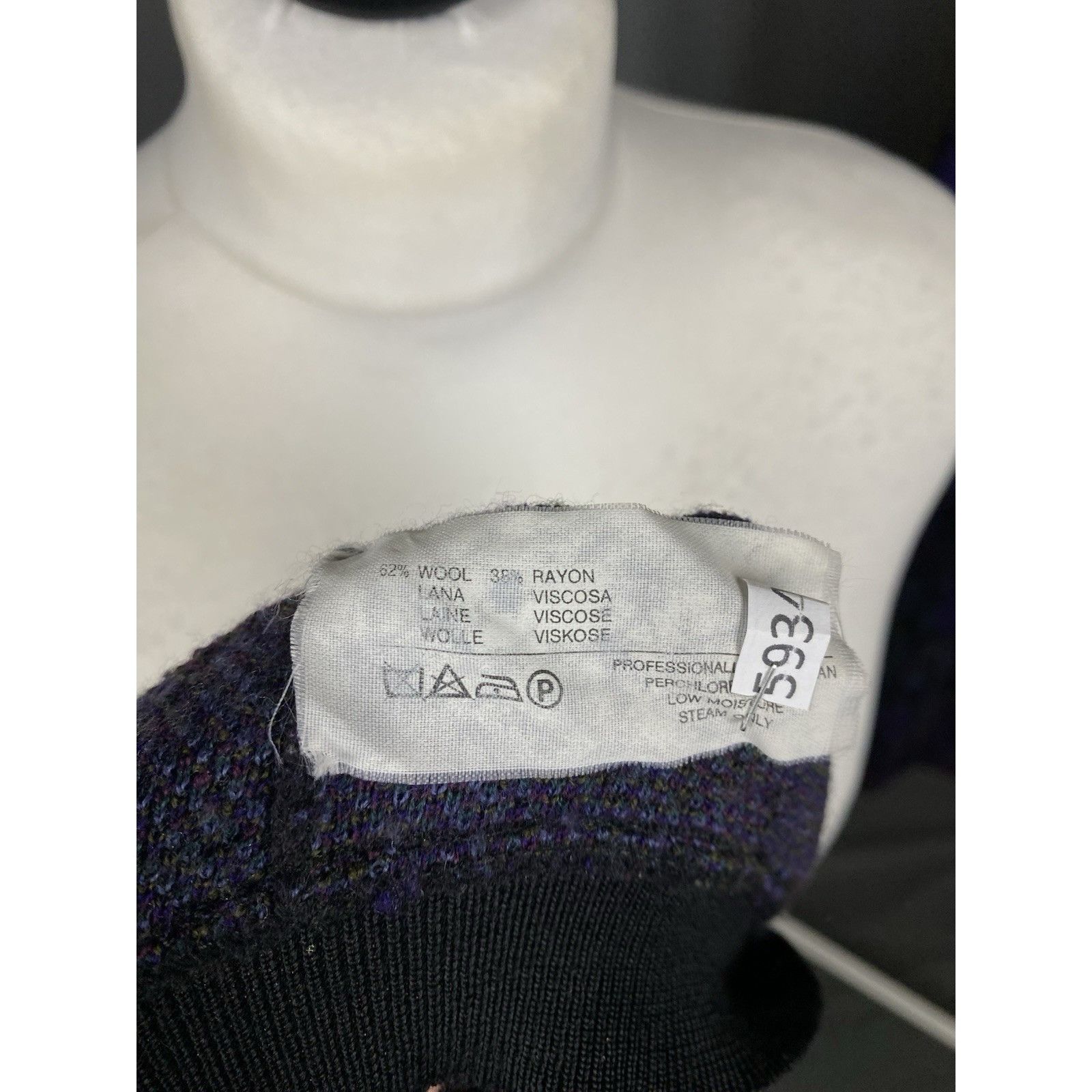 Missoni RARE! Missoni Vitnage Purple Floral Wool Knit 2 Piece Sweate Size M / US 6-8 / IT 42-44 - 12 Thumbnail