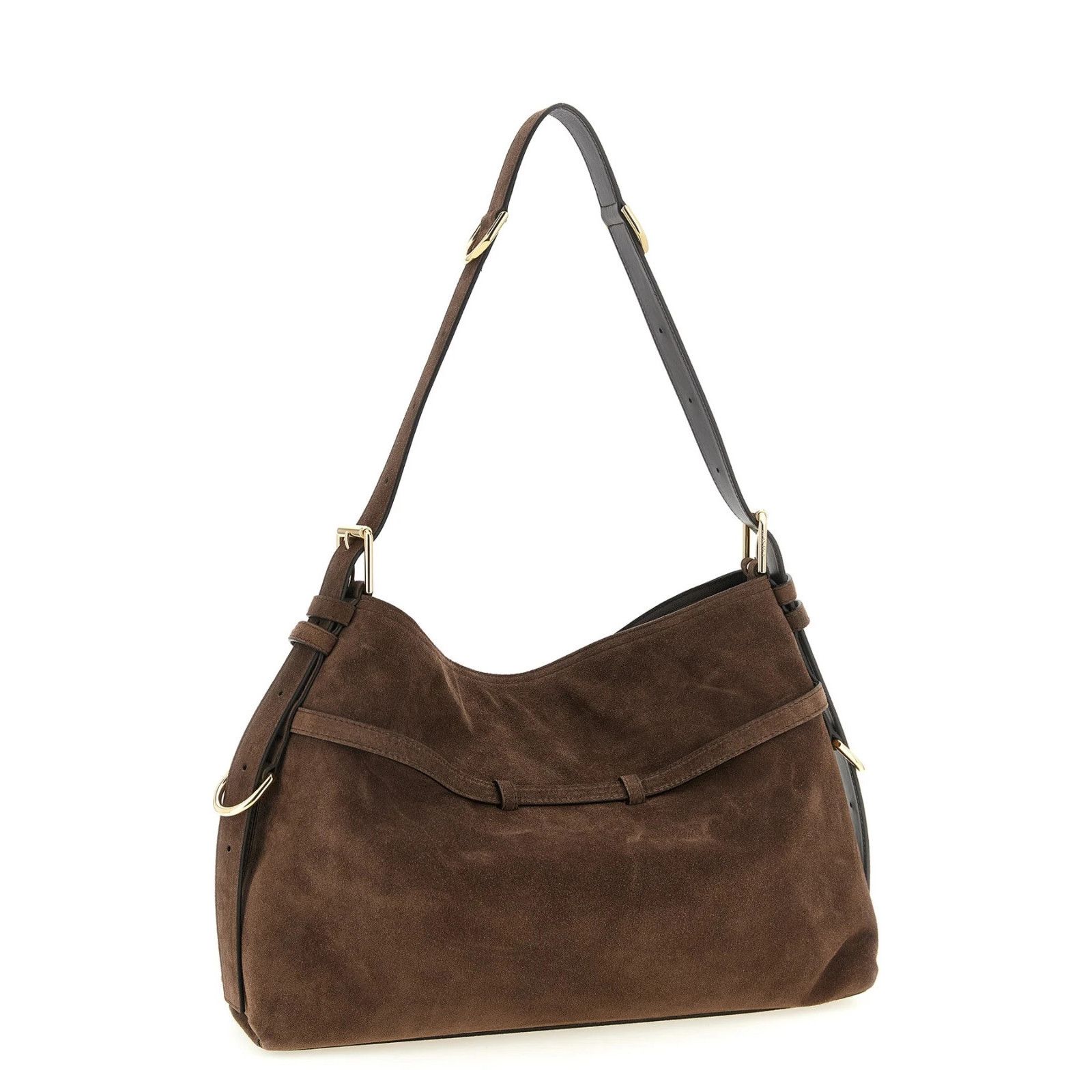 Givenchy GIVENCHY Medium Voyou Brown Suede Shoulder Bag New And Authe Size ONE SIZE - 2 Thumbnail