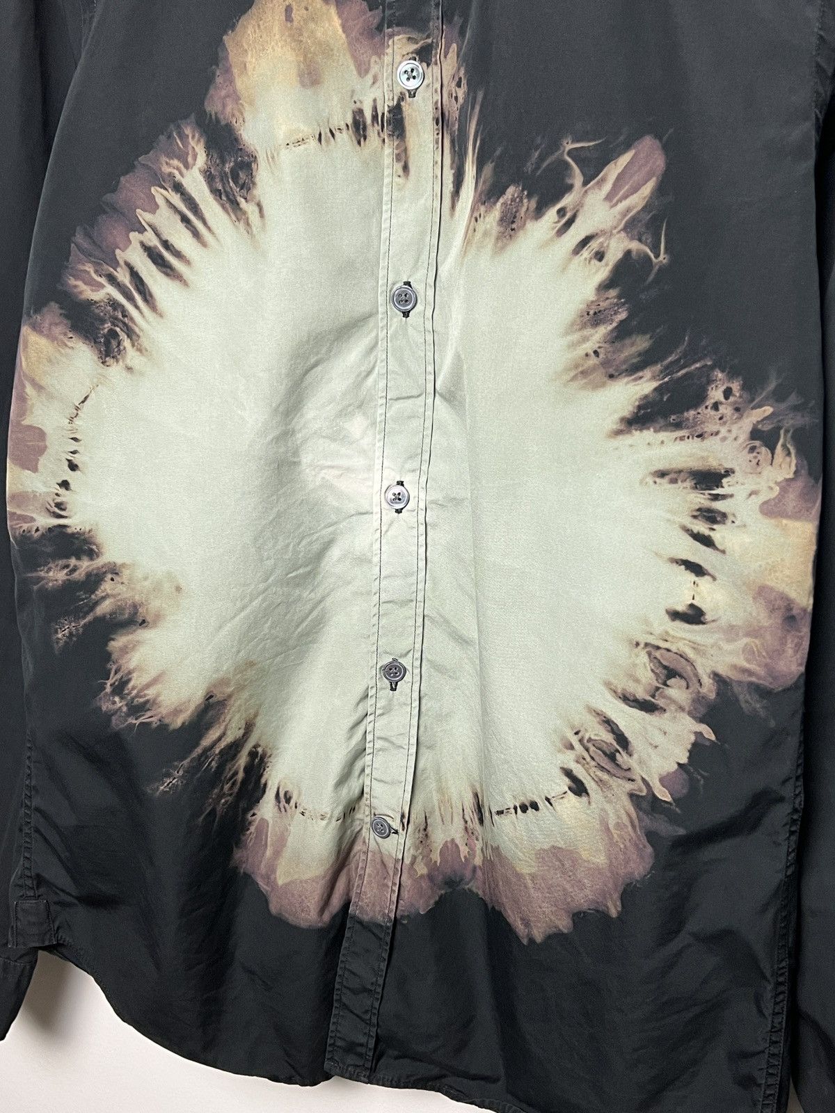 Acne Studios acne y2k star shirt 1/1 bleached tie dye Size US M / EU 48-50 / 2 - 4 Thumbnail