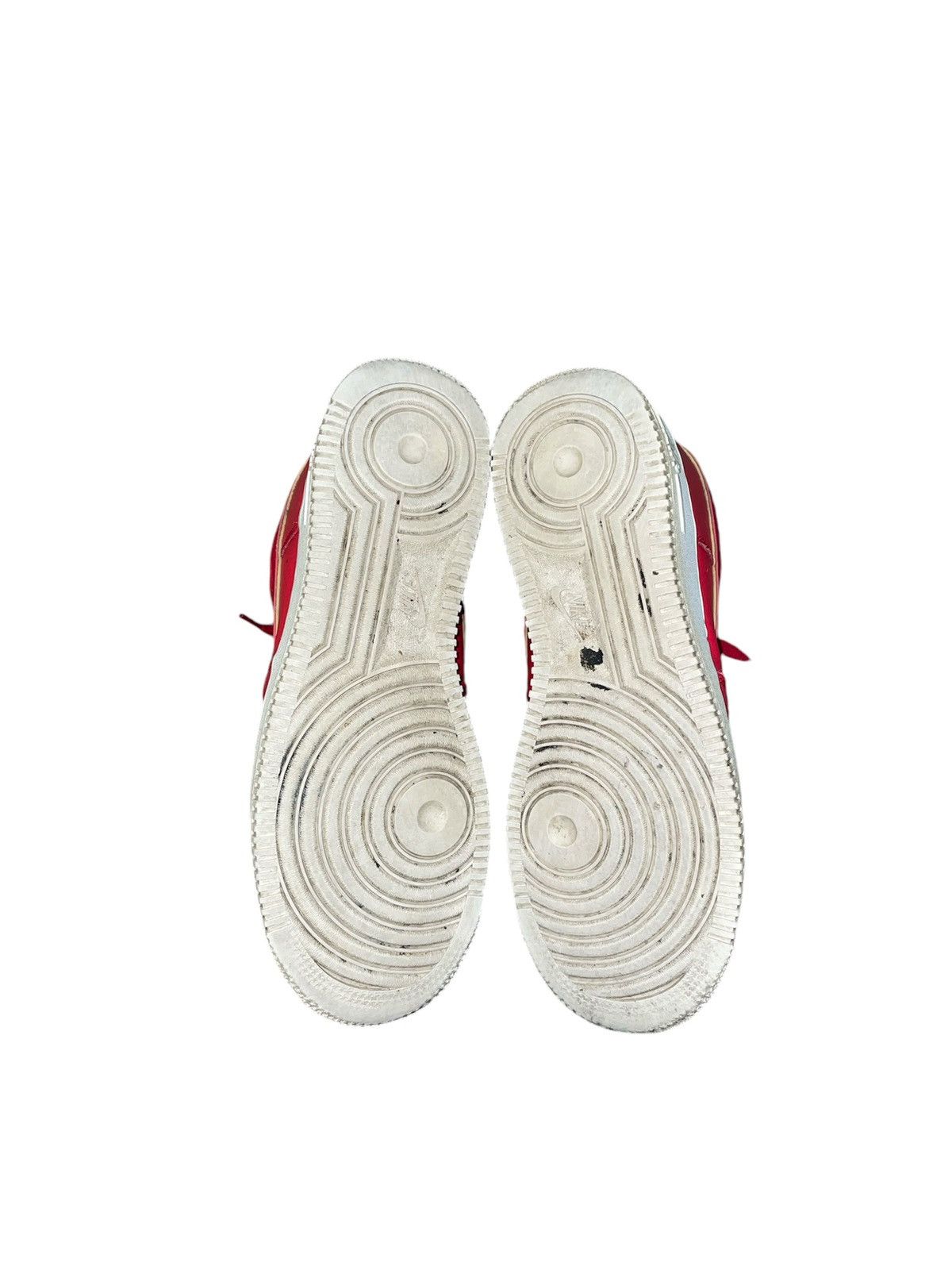 Nike Nike Air Force 1 Low ‘Red Gold Swoosh’ Used Size 9.5 Size US 9.5 / EU 42-43 - 3 Thumbnail