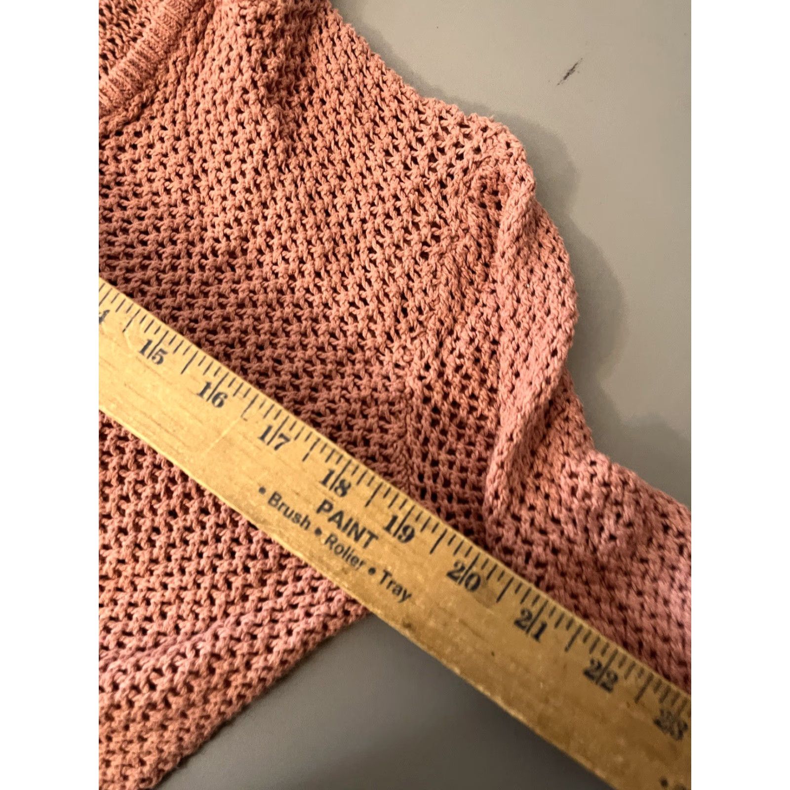 Vintage ROXY Hoodie Pullover Open-Knit Sweater XS Pink Women Bohemian Cozy Beachy 90s? Size XS / US 0-2 / IT 36-38 - 5 Thumbnail