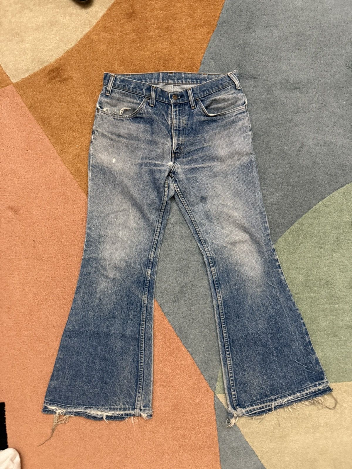Levi's Vintage Clothing Levis 684 Orange Tab bell bottoms Size US 32 / EU 48 - 2 Thumbnail