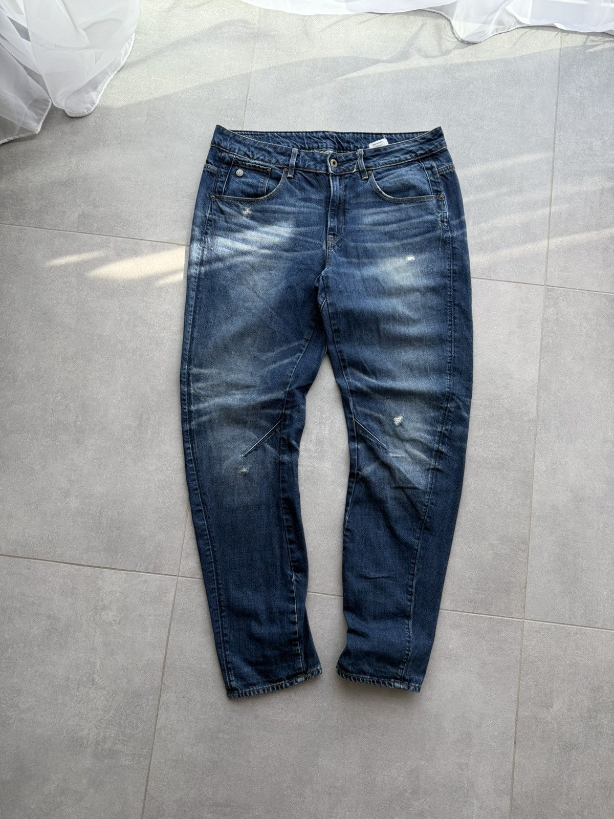 ★Ｇ- Star RAW「MID BAGGY BOYFRIEND 」 ２６ Women's Boyfriend Jeans | Ripped Low & High Waisted | G-Star