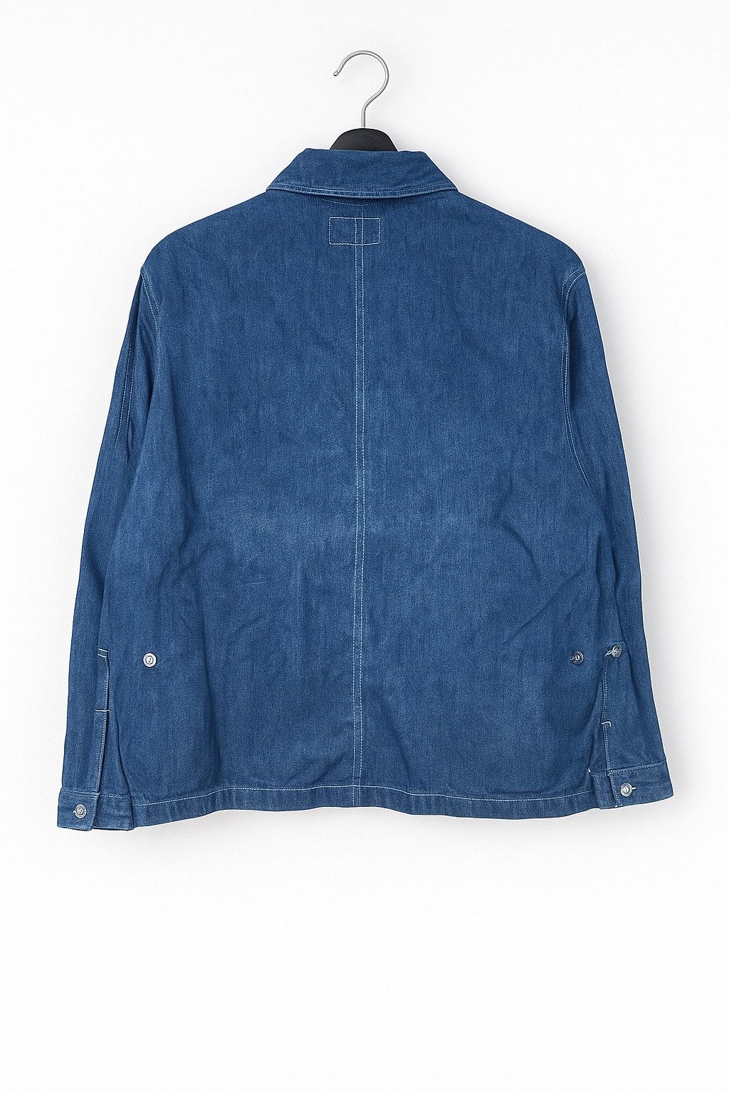 Japanese Brand Vintage Hostdiplo Denim Work Jacket Japanese Heritage Zip-Up Size US M / EU 48-50 / 2 - 2 Thumbnail