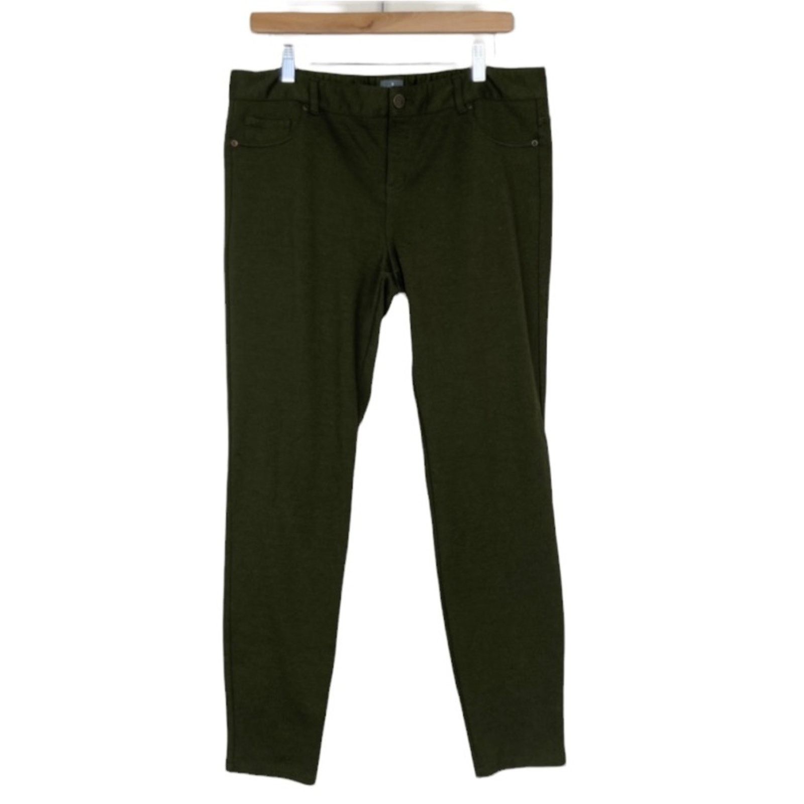 Other Soho New York & Company Green Stretch Pants Sz 12 Size 34" / US 12 / IT 48 - 5 Thumbnail