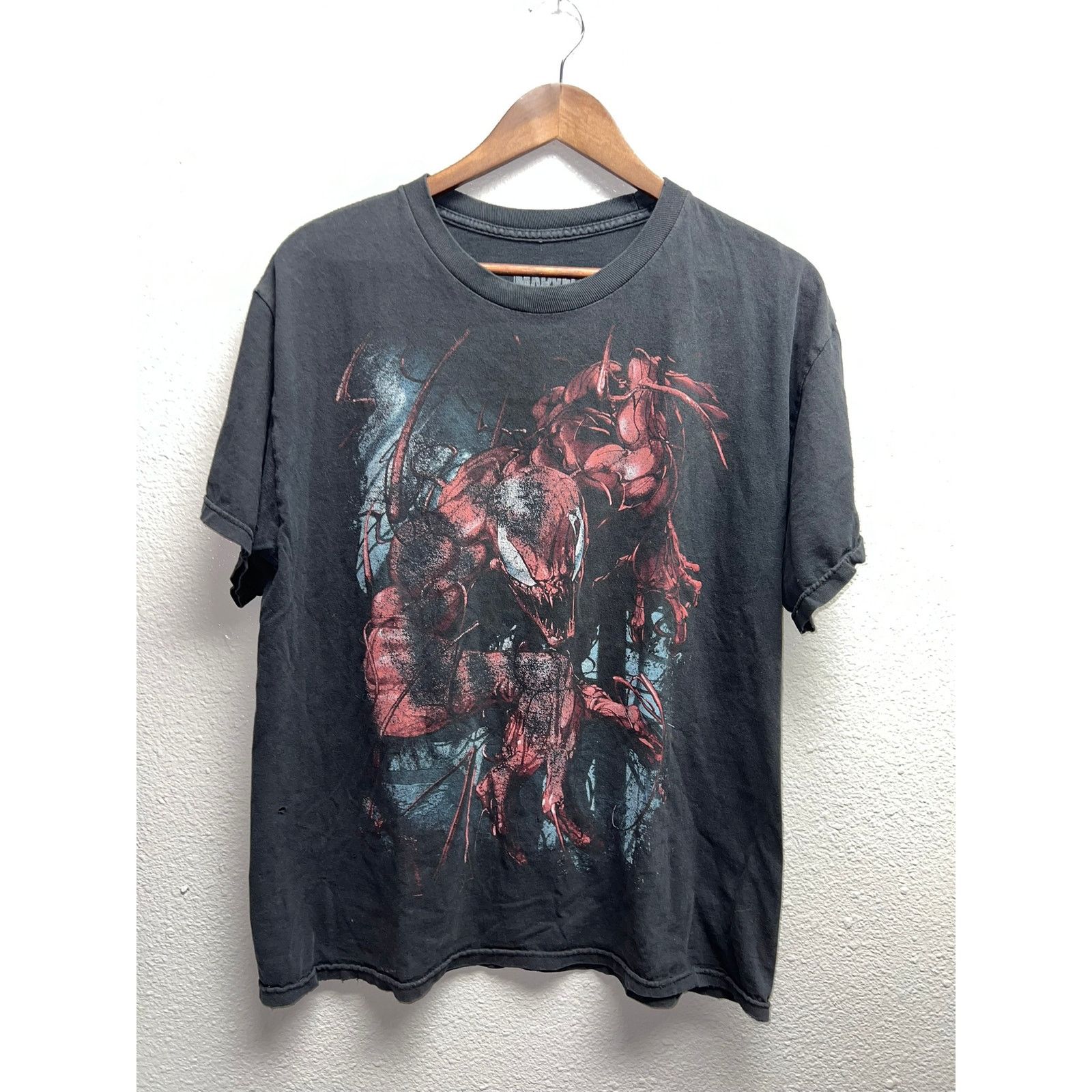 Marvel Comics Marvel Carnage Shirt Black Graphic Tee Super Hero Medium Size US M / EU 48-50 / 2 - 1 Thumbnail